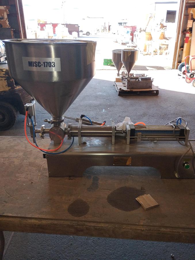 Tested PNEUMATIC TABLE TOP FILLING MACHINE