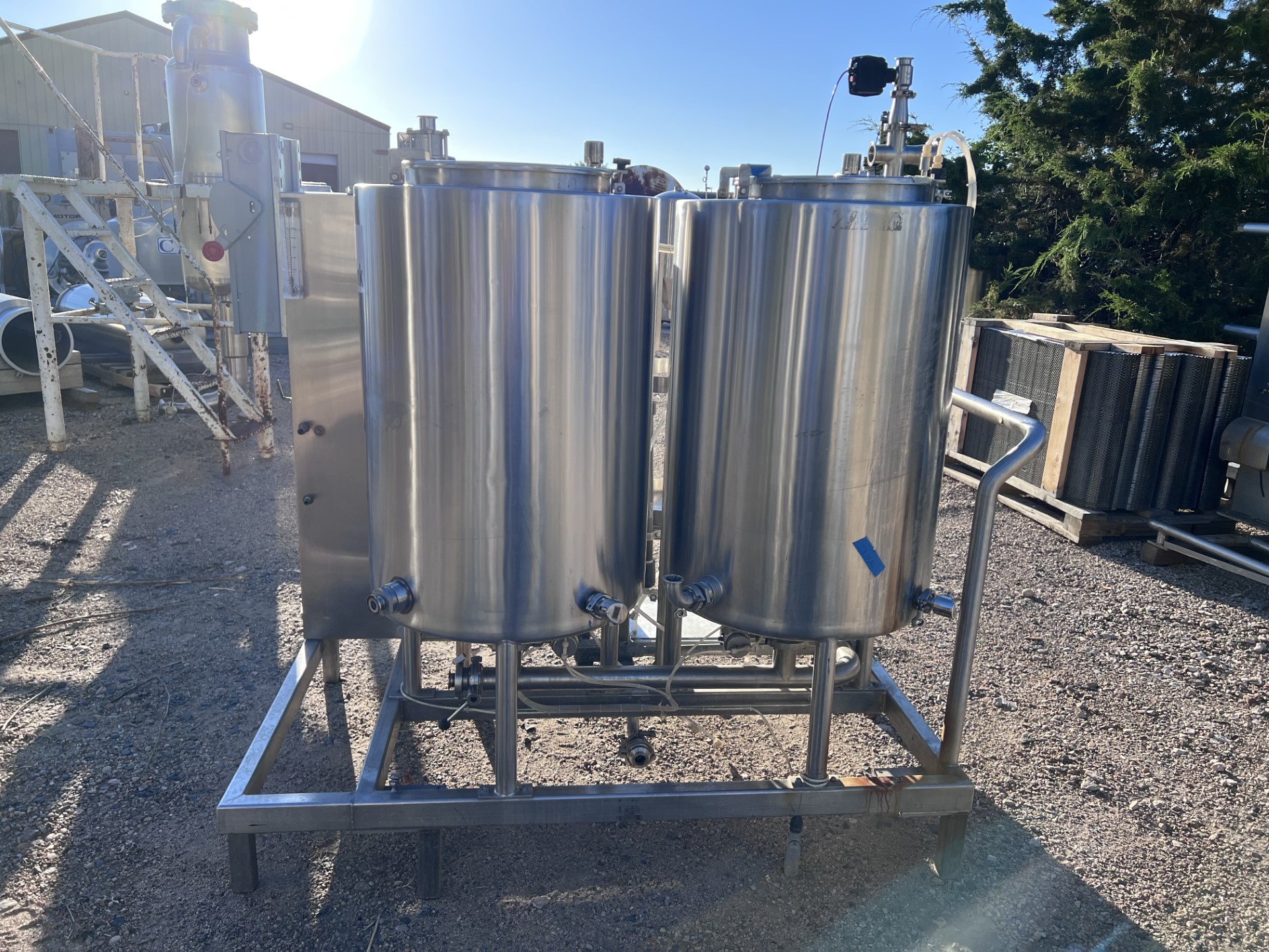 Used 2 TANK CIP SYSTEM