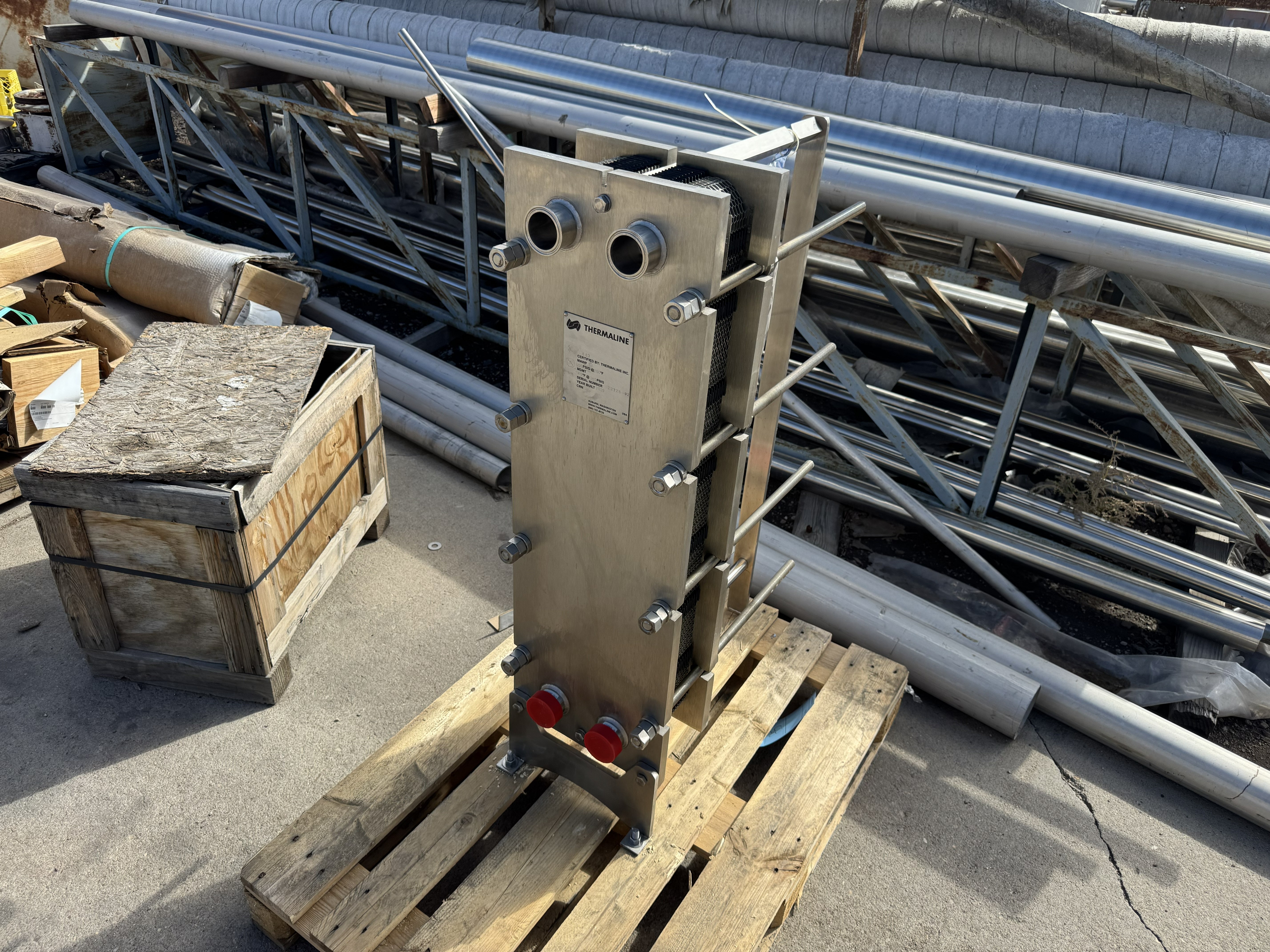 THERMALINE PLATE HEAT EXCHNAGER
