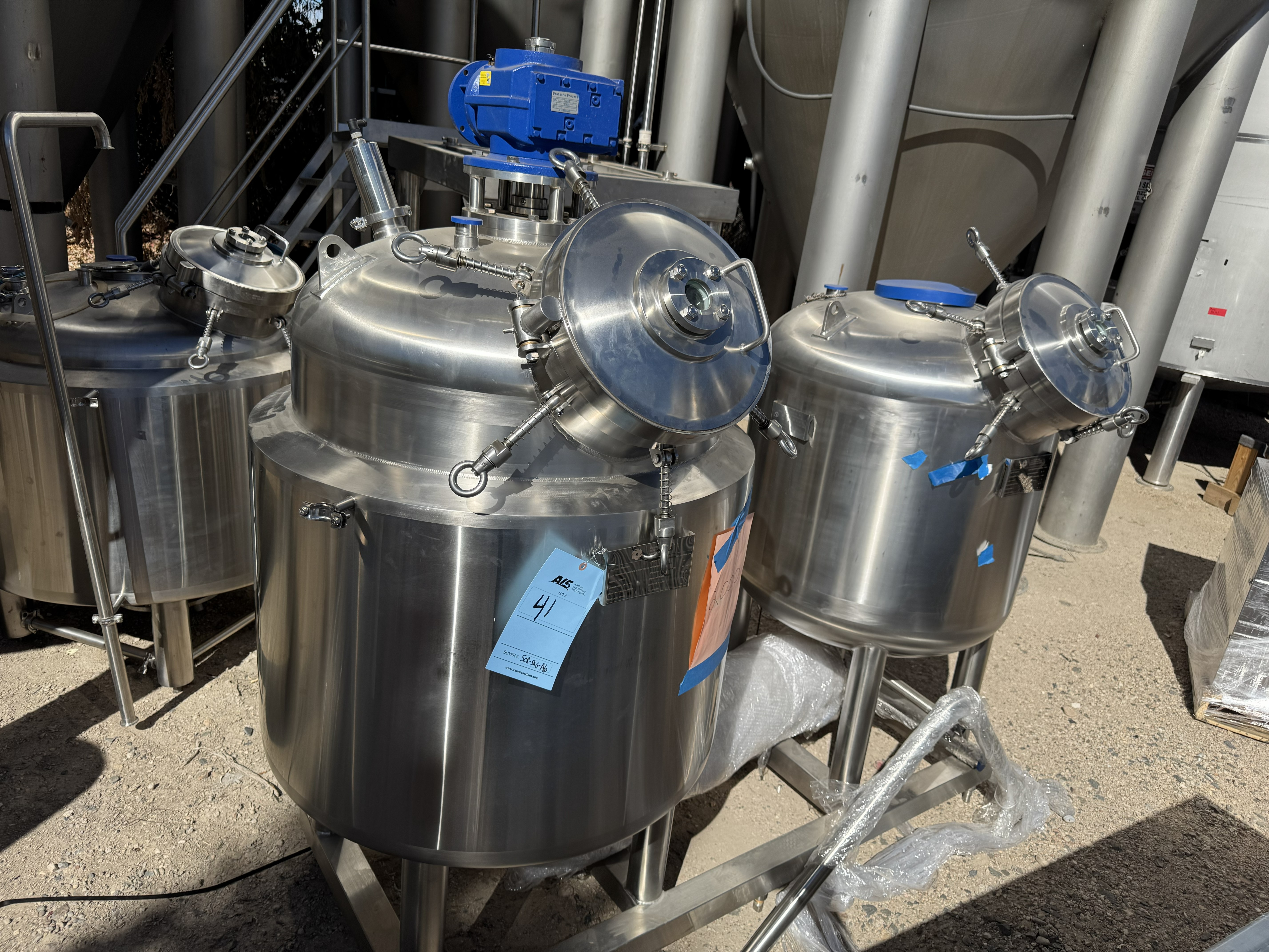 Used BULK EVAPORATION AND SEPARATION SYSTEM