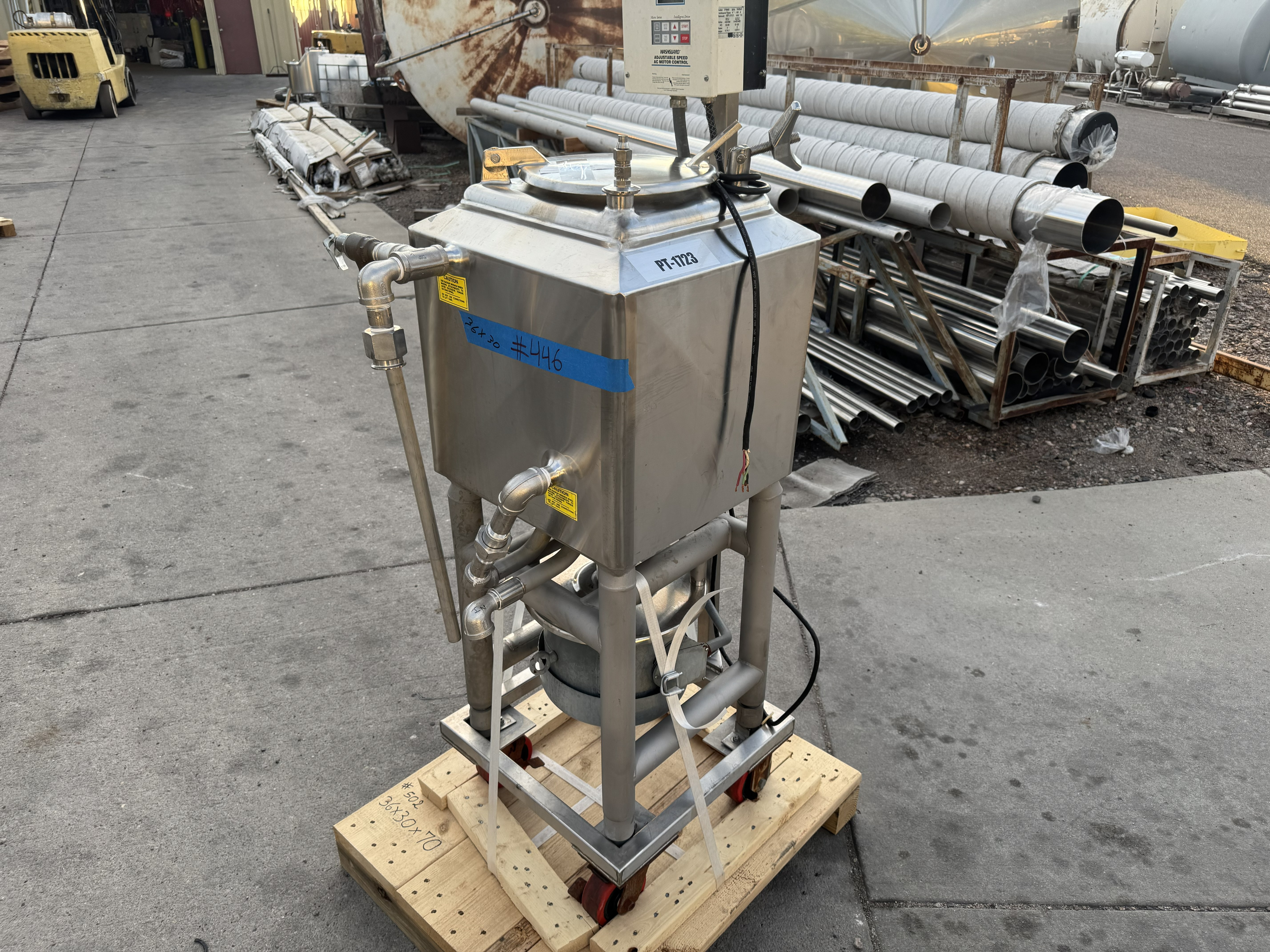 Tested 10 GALLON LIQUIFIER TANK