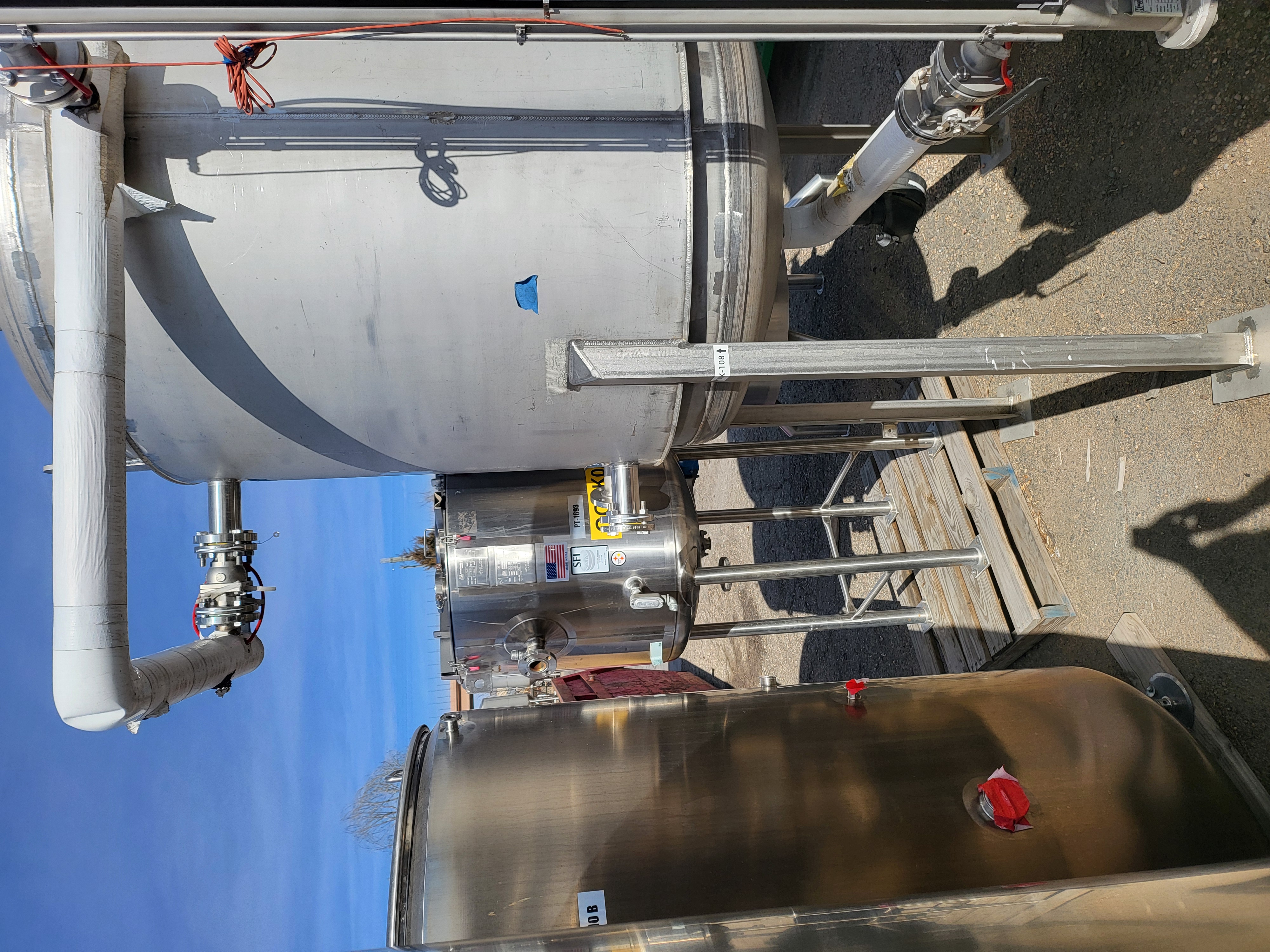 Refurbished JACKETED PRESSURE VESSEL