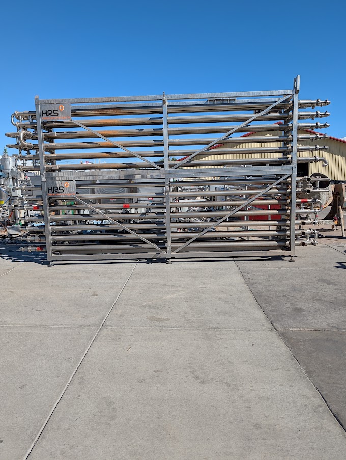 Used HRS TRIPLE TUBE HEAT EXCHANGER