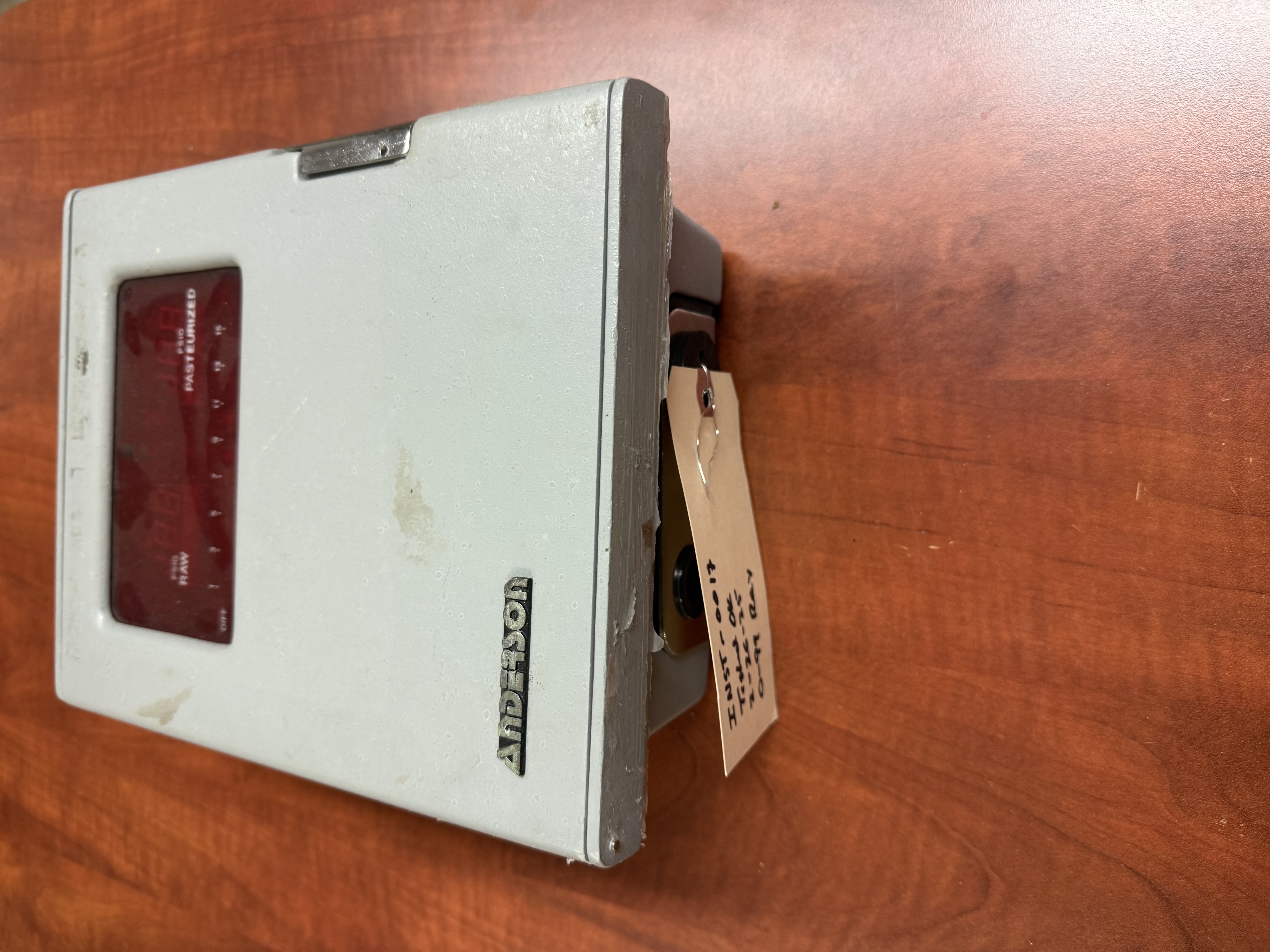 Tested ANDERSON INSTRUMENT GB1070G097121