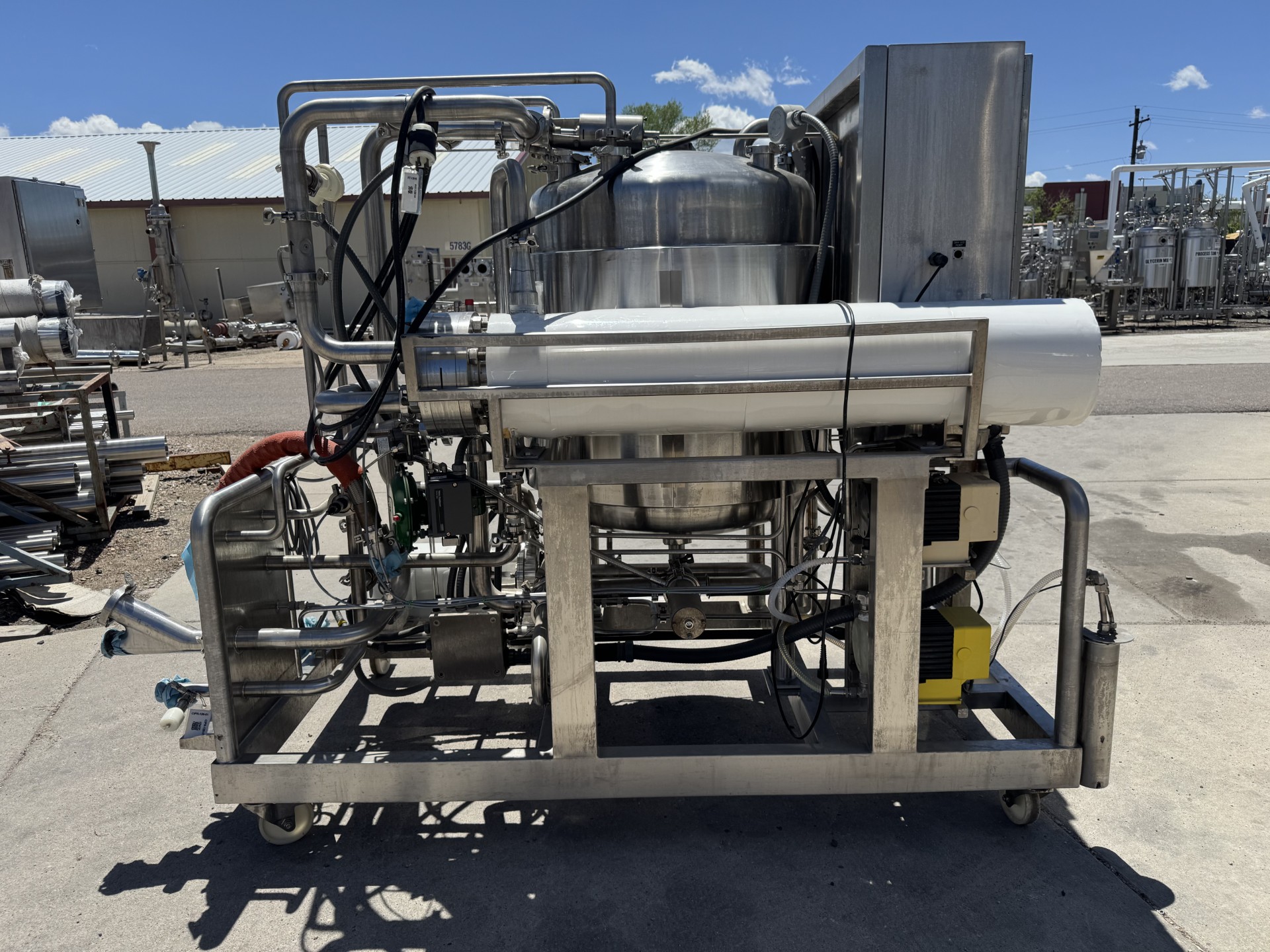 Tested SINGLE TANK CIP SYSTEM