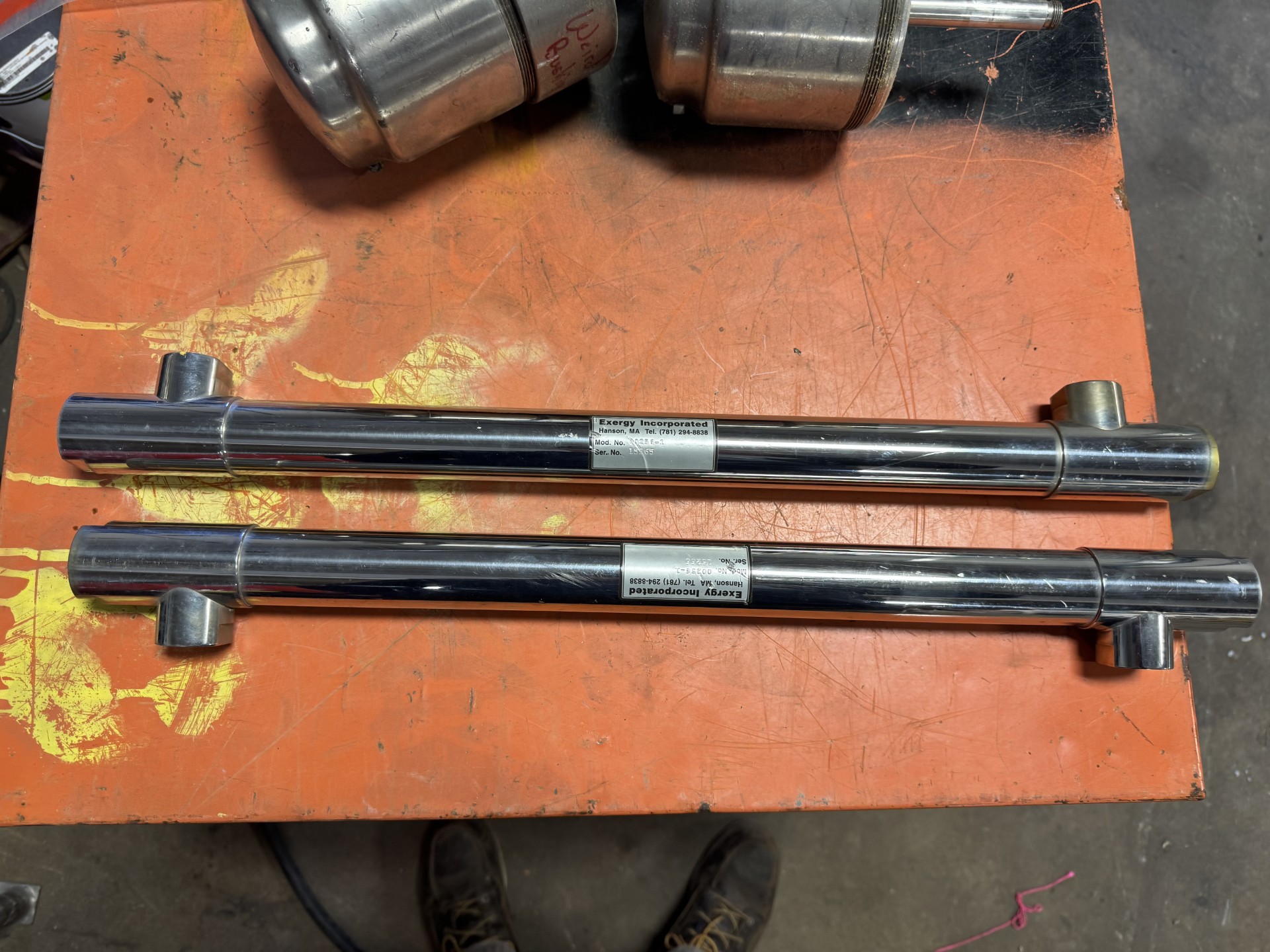 Tested 2.93 SQ. FT SHELL AND TUBE HEAT EXCHANGER