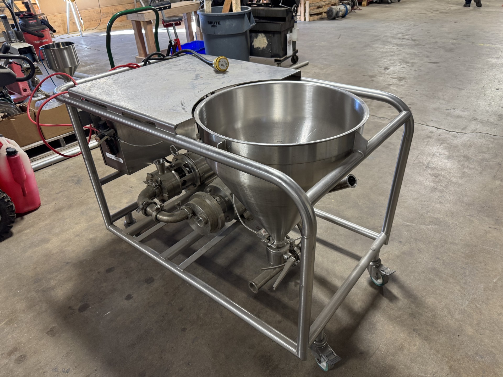 Used ADMIX POWDER INDUCTION AND DISPERTION SYSTEM