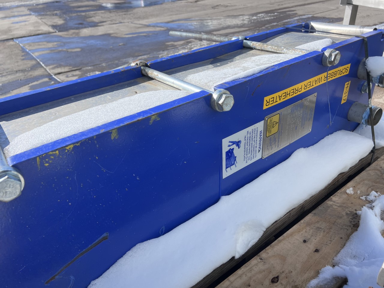 Refurbished ALFA LAVAL PLATE HEAT EXCHANGER