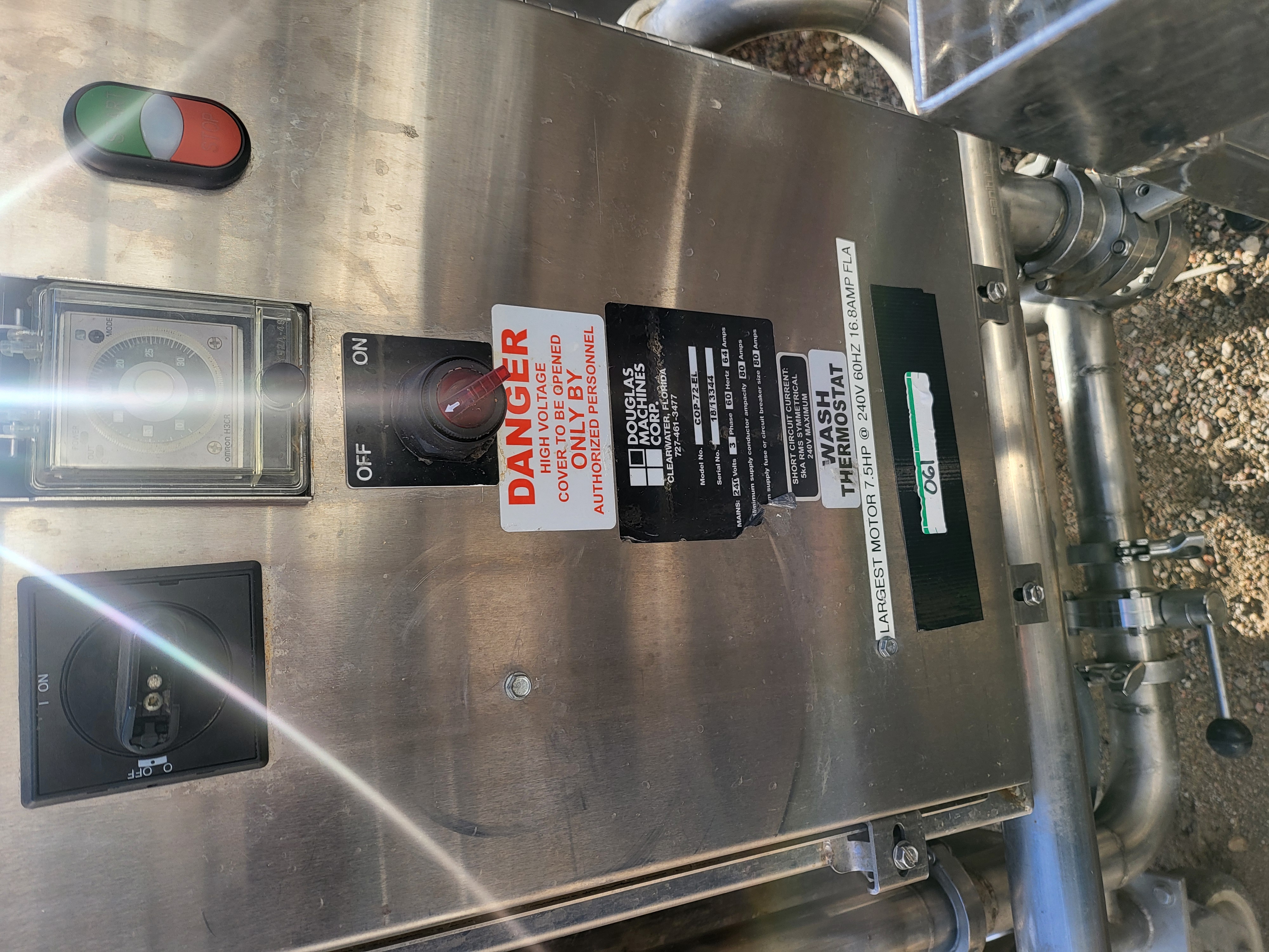 Used 180 GALLON COP TANK