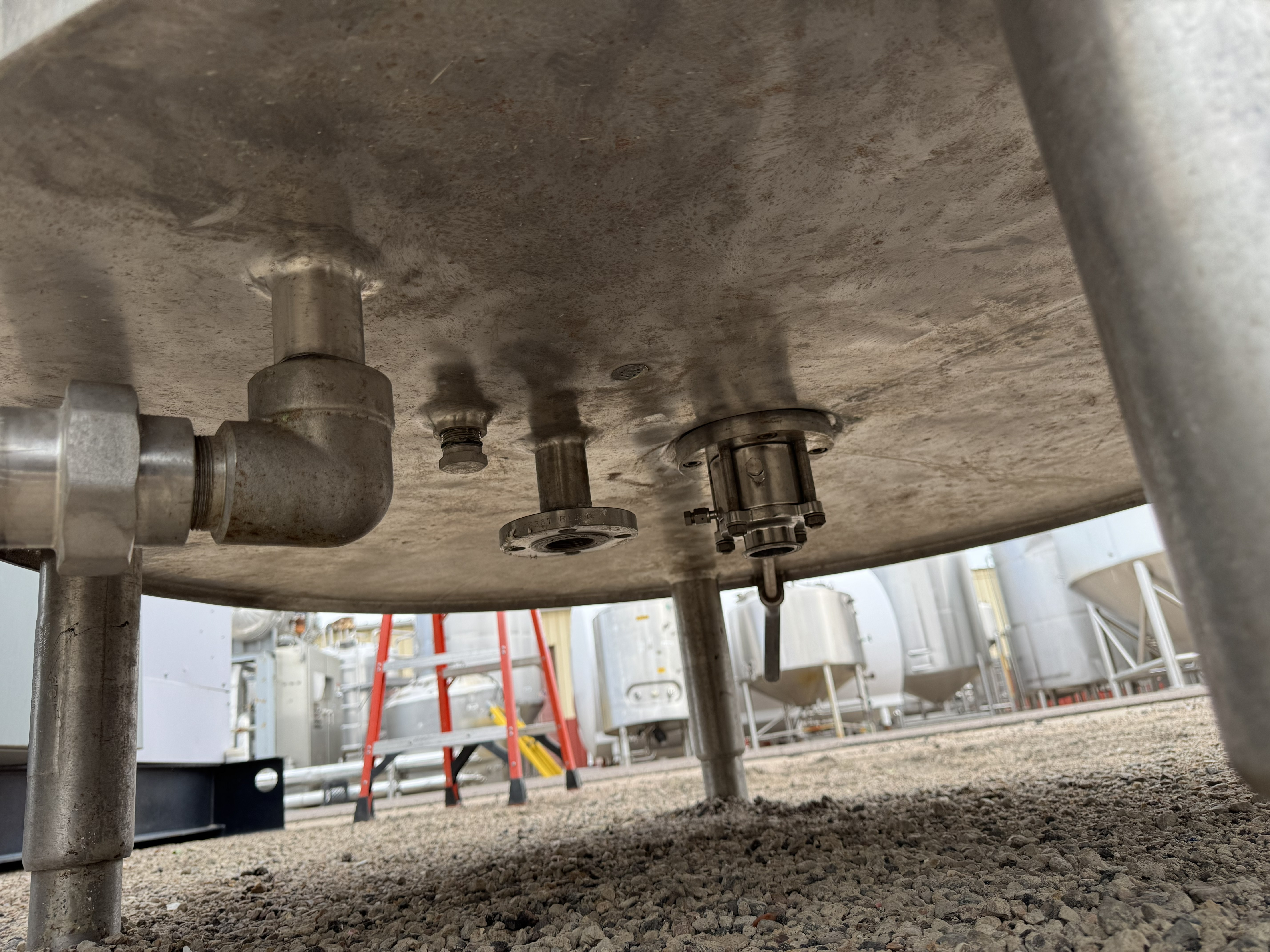 Used 2500 LITERS PROCESSOR TANK