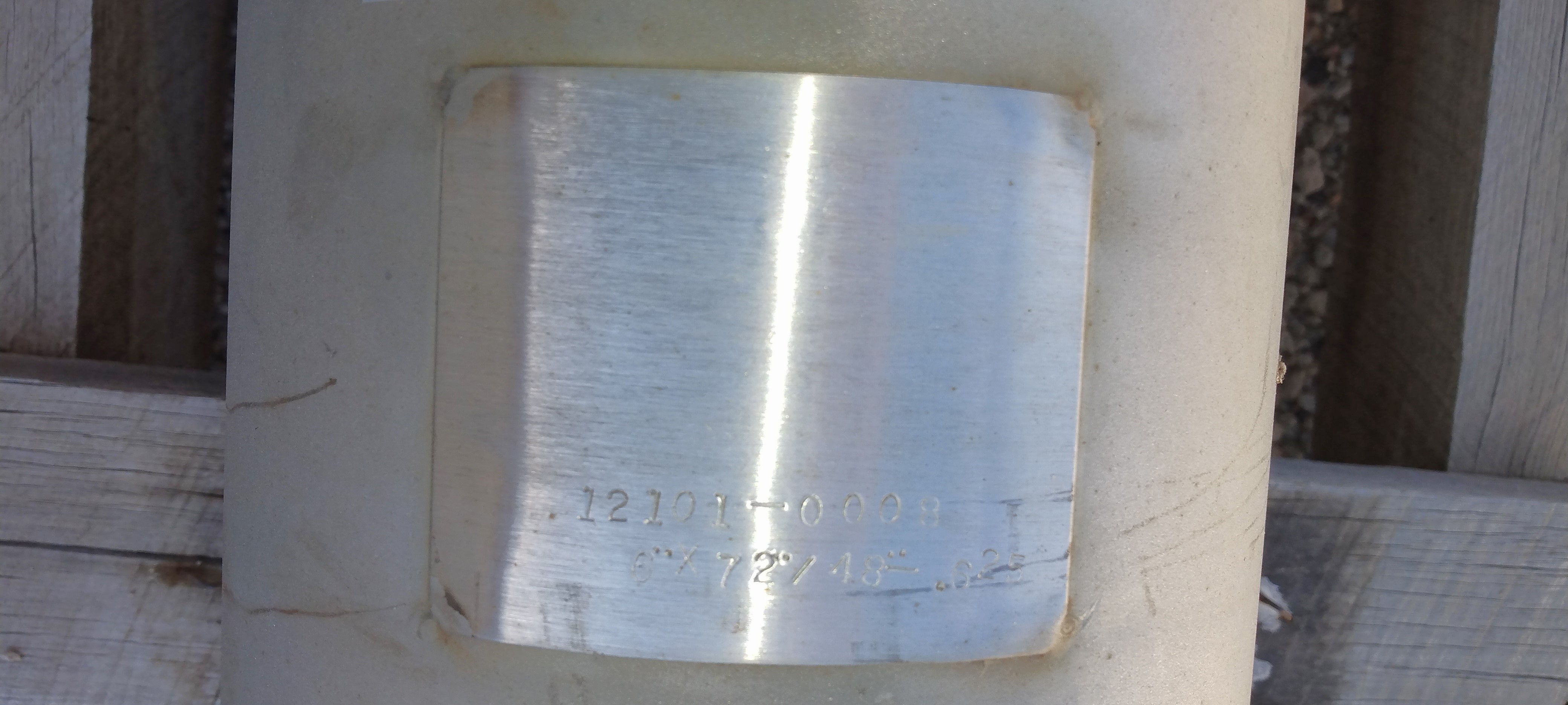 Refurbished 90 SQUARE FOOT TUBE & SHELL HEAT EXCHANGER