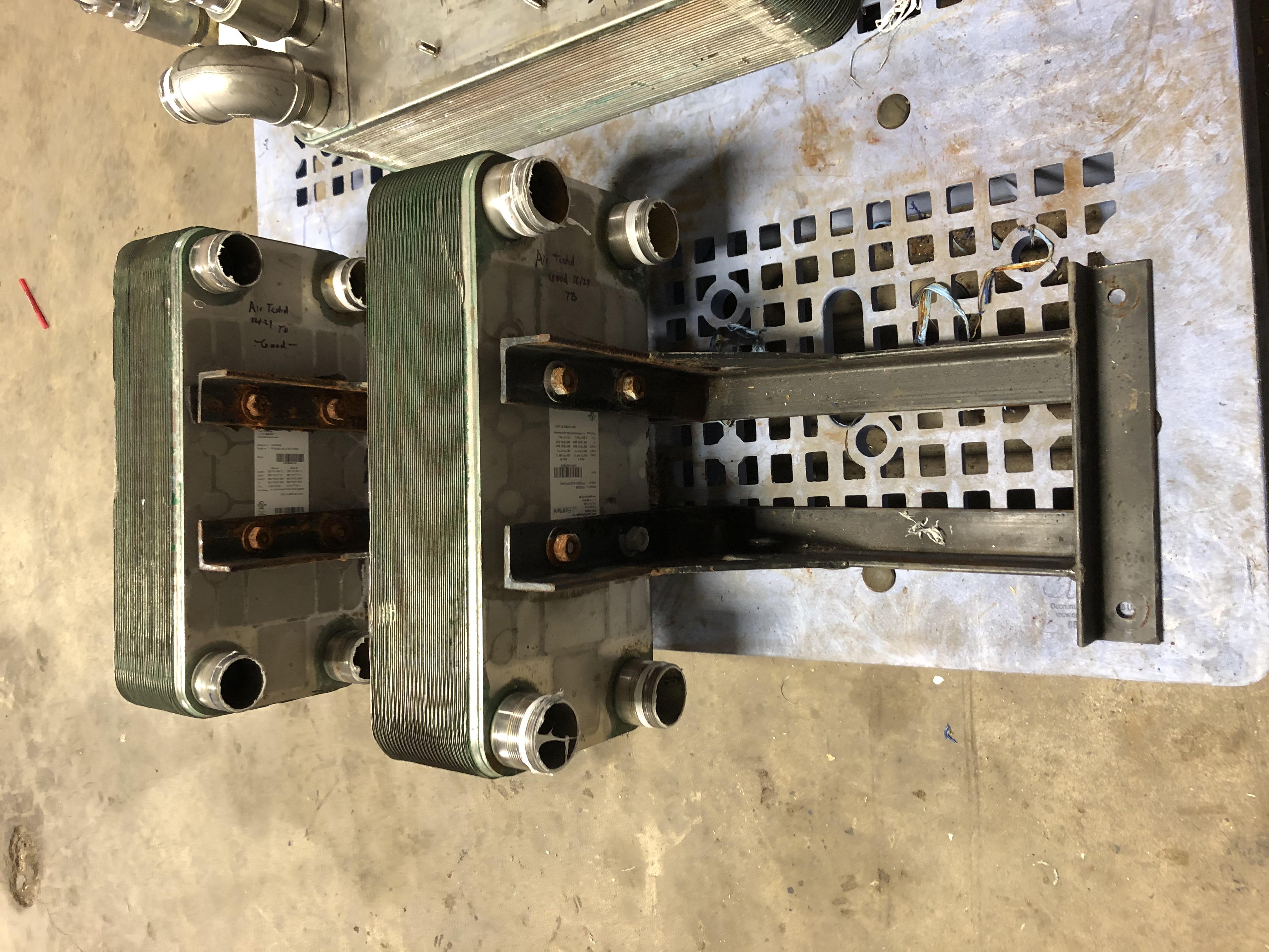 Used GEA PLATE HEAT EXCHANGER