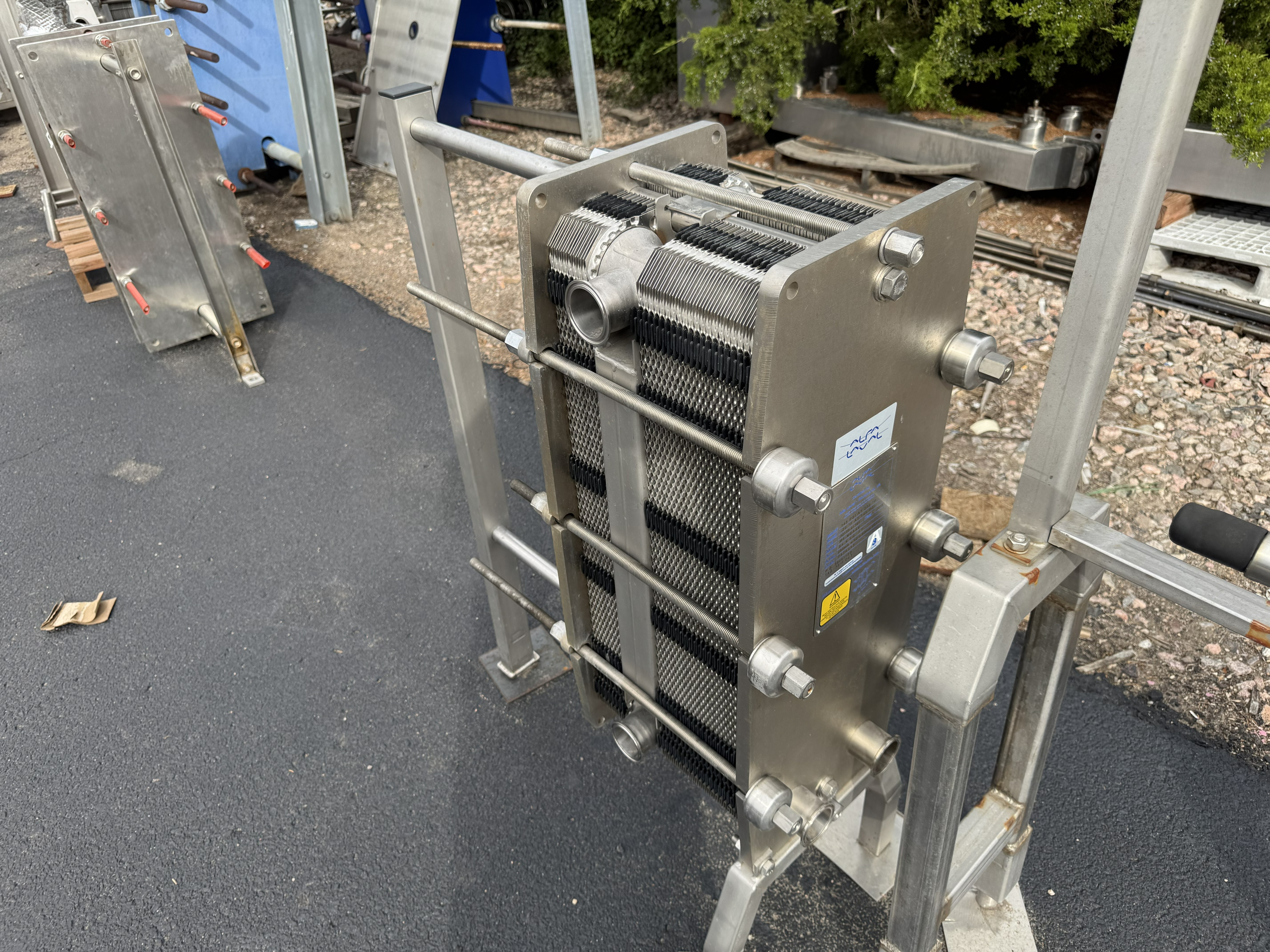 Used ALFA LAVAL PLATE HEAT EXCHANGER