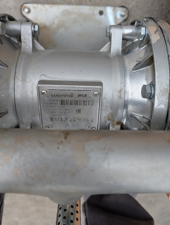 Used SANDPIPER AIR OPERATED DIAPHRAGM PUMP