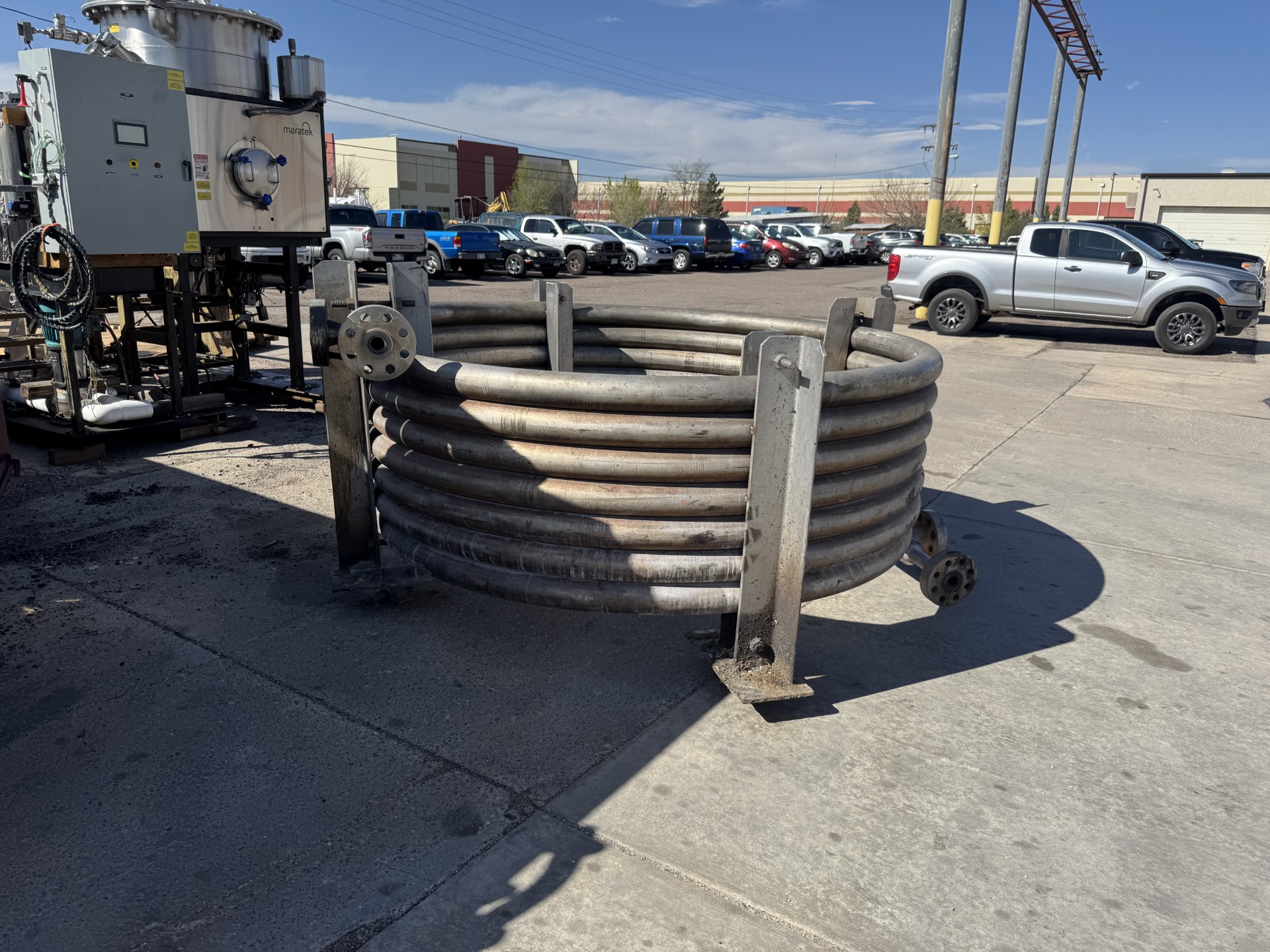 Refurbished SPIRAL TUBE HEAT EXCHANGER