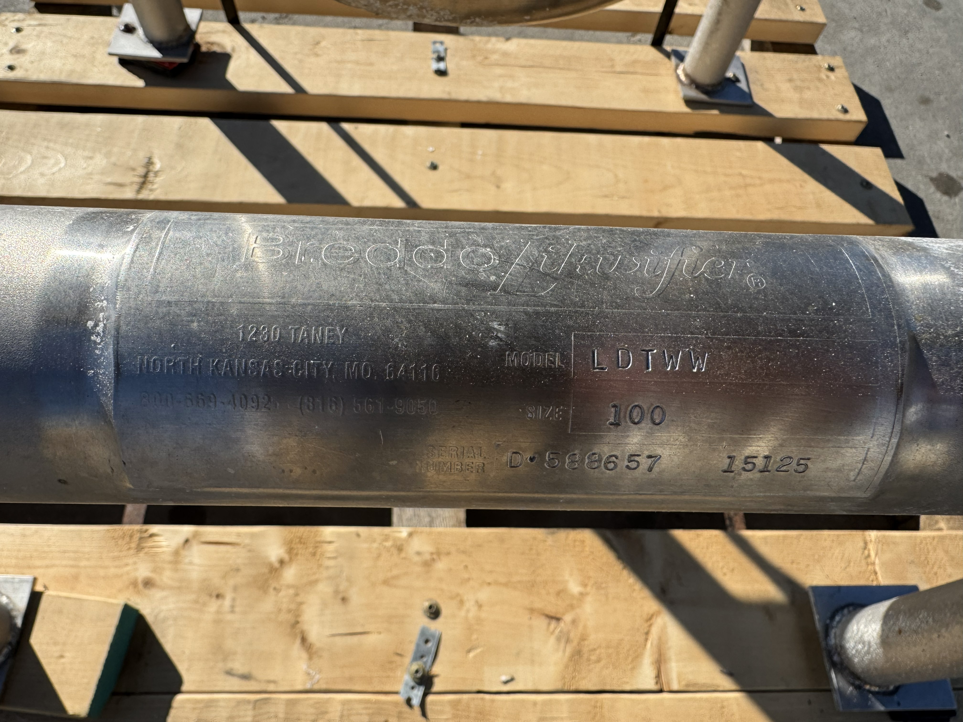 Refurbished 100 GALLON LIQUIFIER TANK