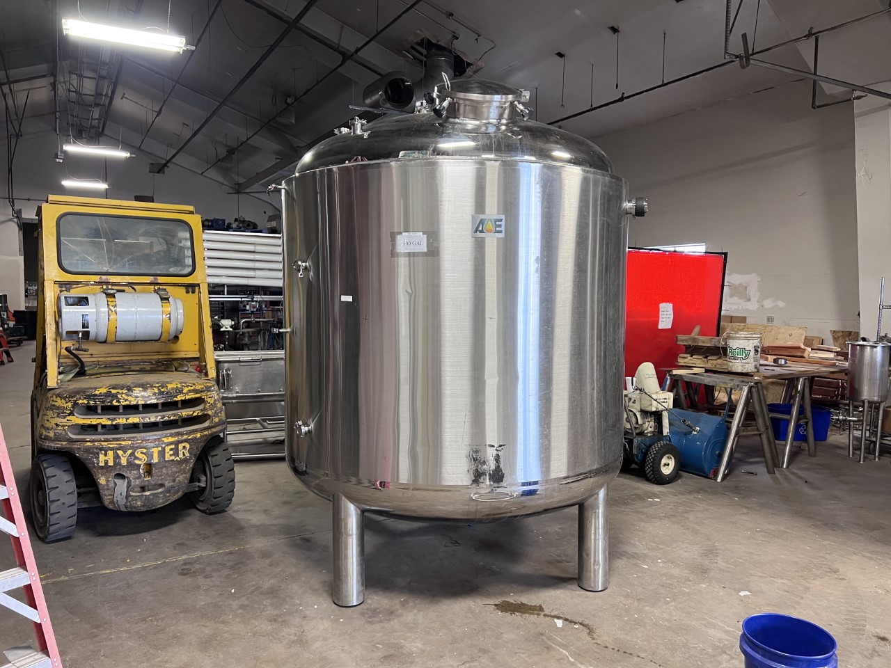 Used 1,350 GAL. A/E TANK