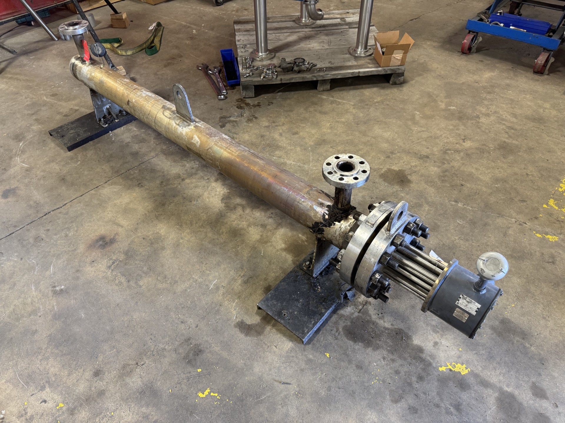 Tested CHROMALOX FLANGED IMMERSION HEATER