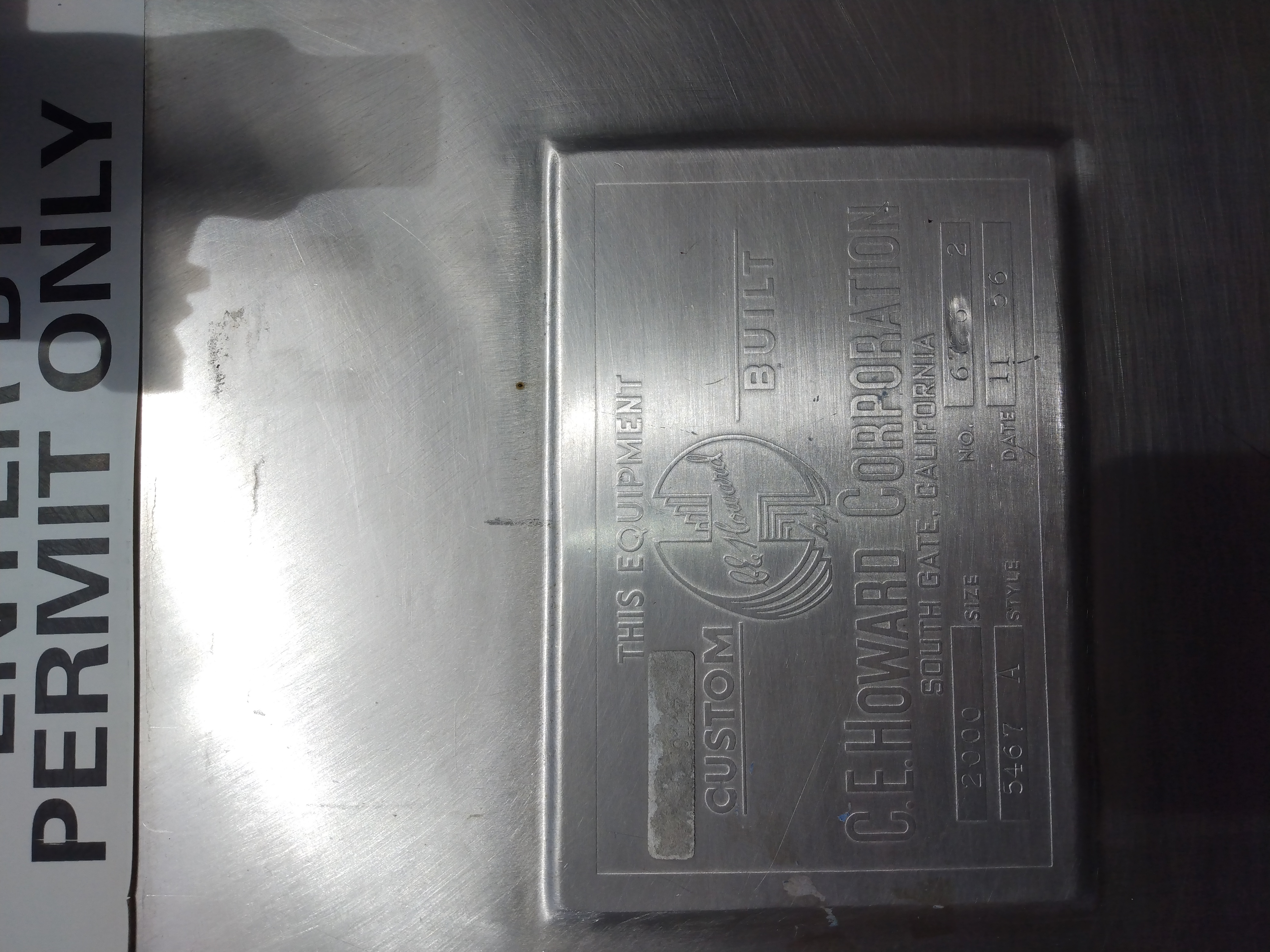 Refurbished C.E. HOWARD 5487A