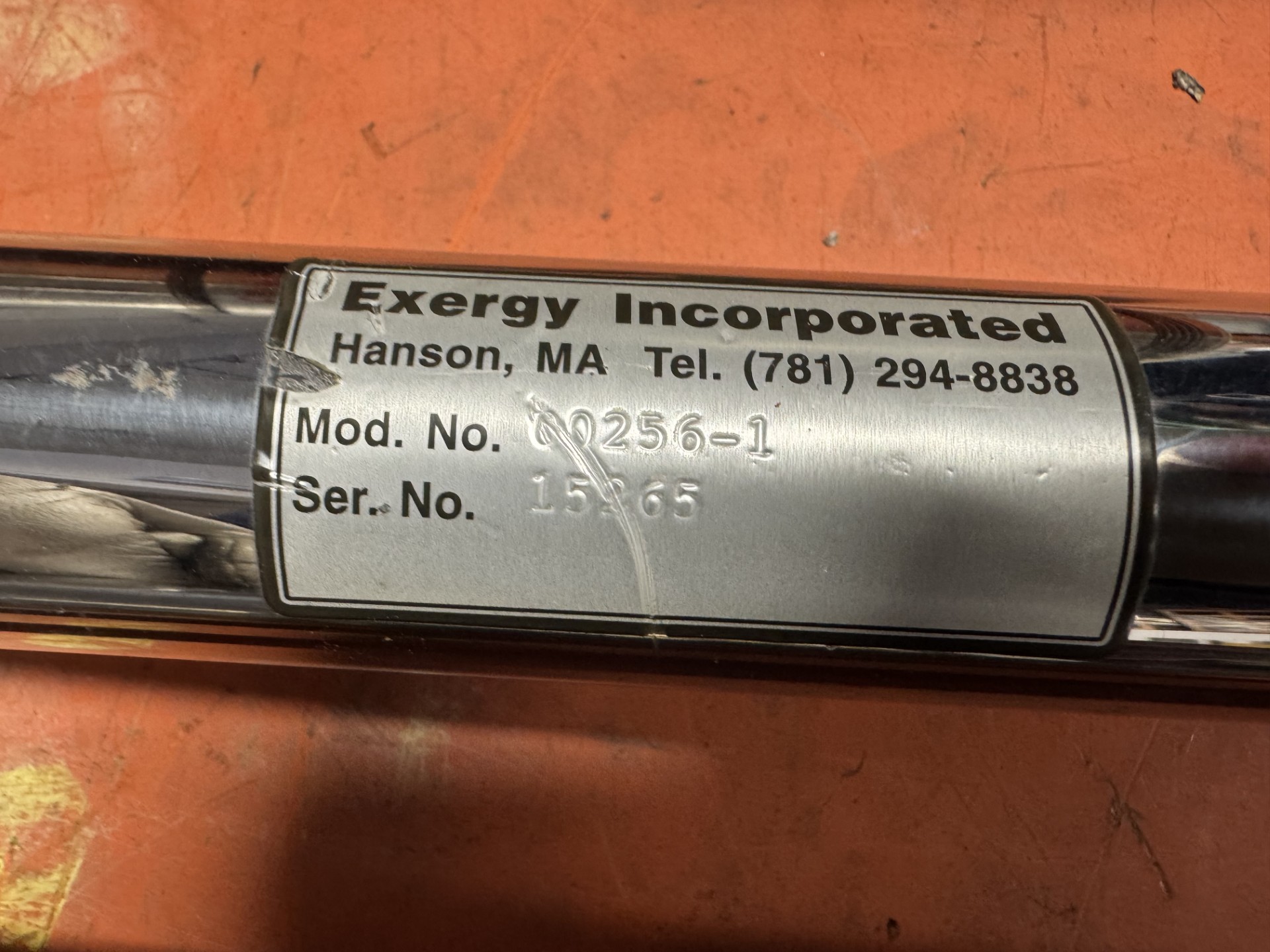 Tested 2.93 SQ. FT SHELL AND TUBE HEAT EXCHANGER