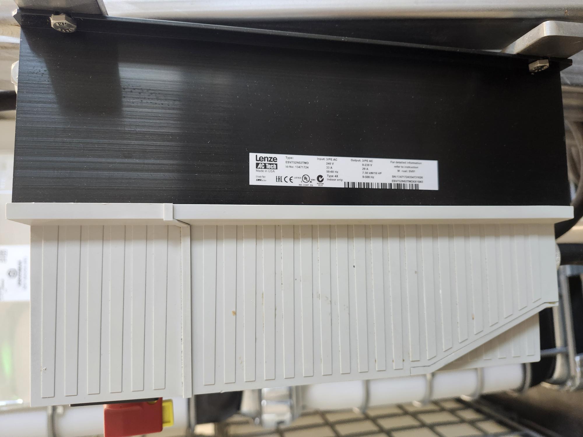 Used 2016 ADMIX Rotosolver 112RS133 High Shear Mixer