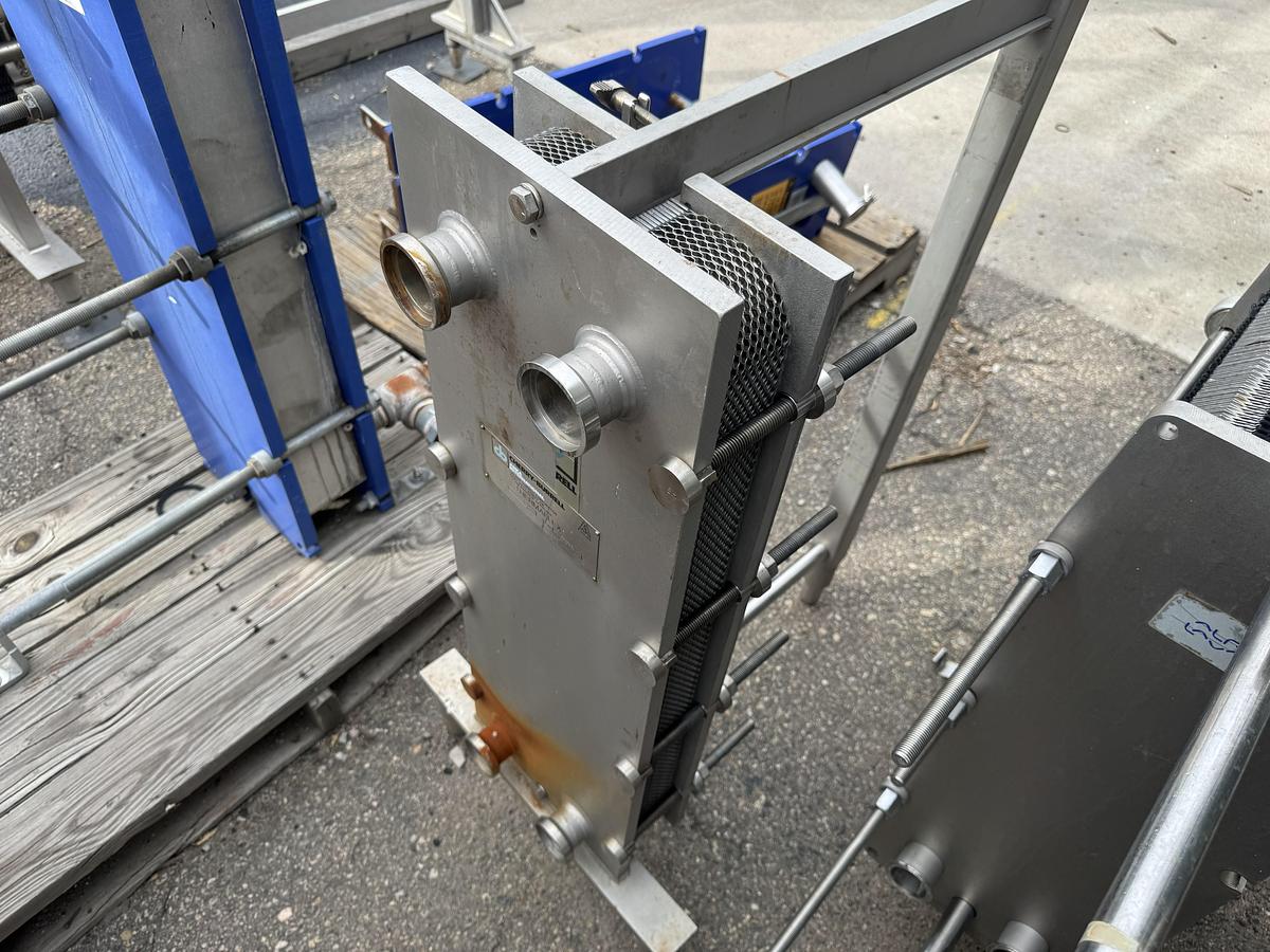 Used CHERRY BURRELL PLATE HEAT EXCHANGER