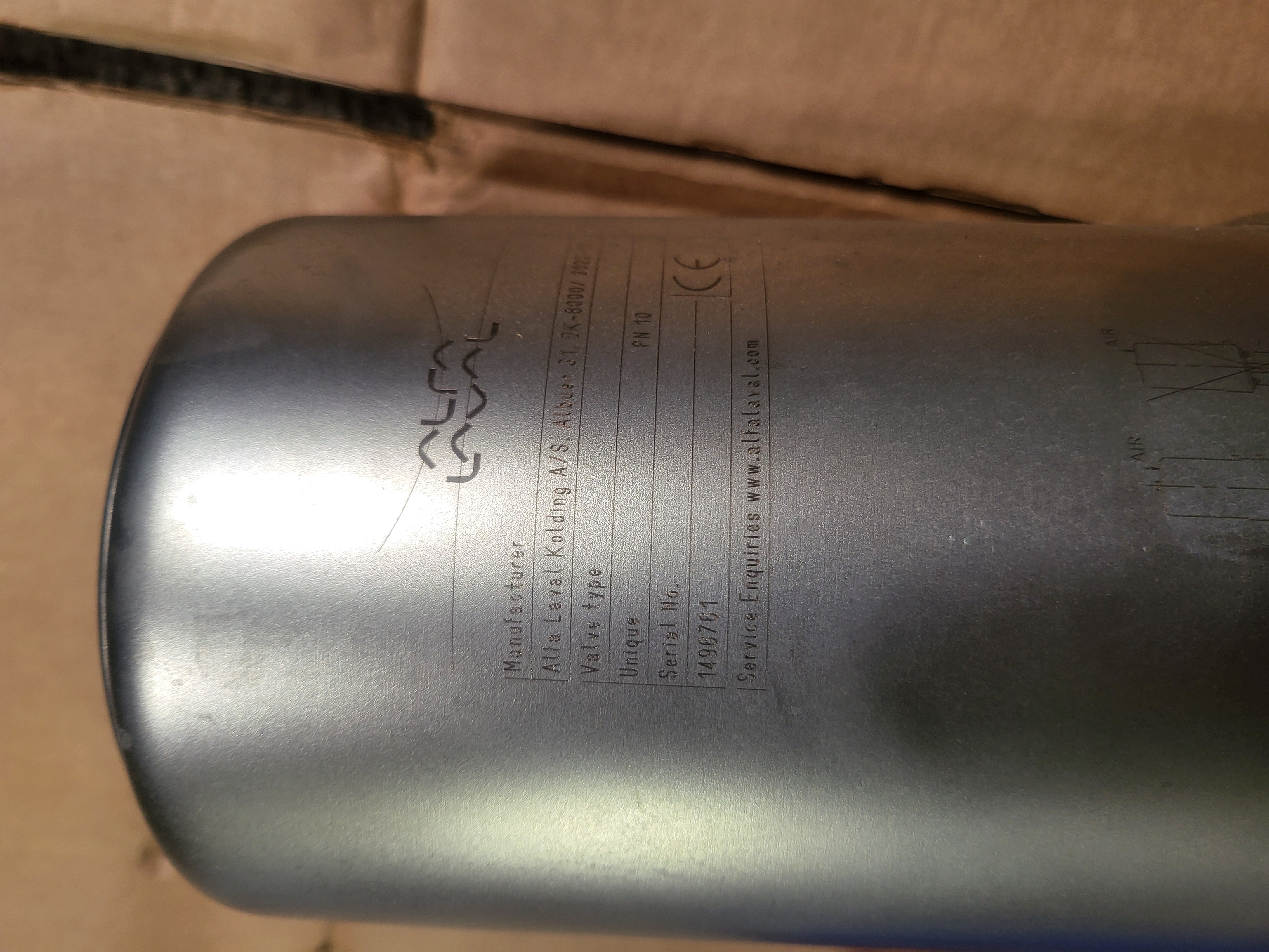 Tuchenhagen Shutoff Mixproof Hand Valve