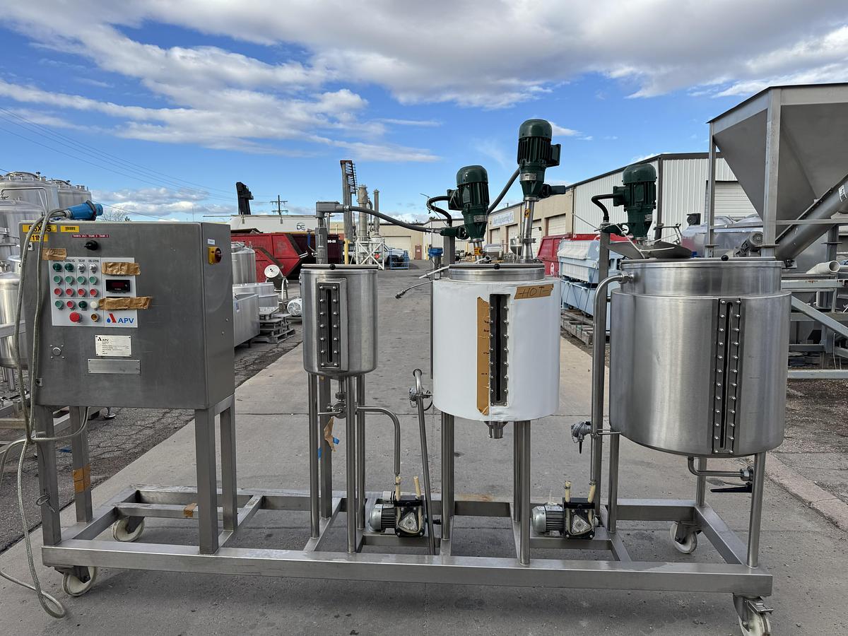 Used APV FERMENTATION SKID