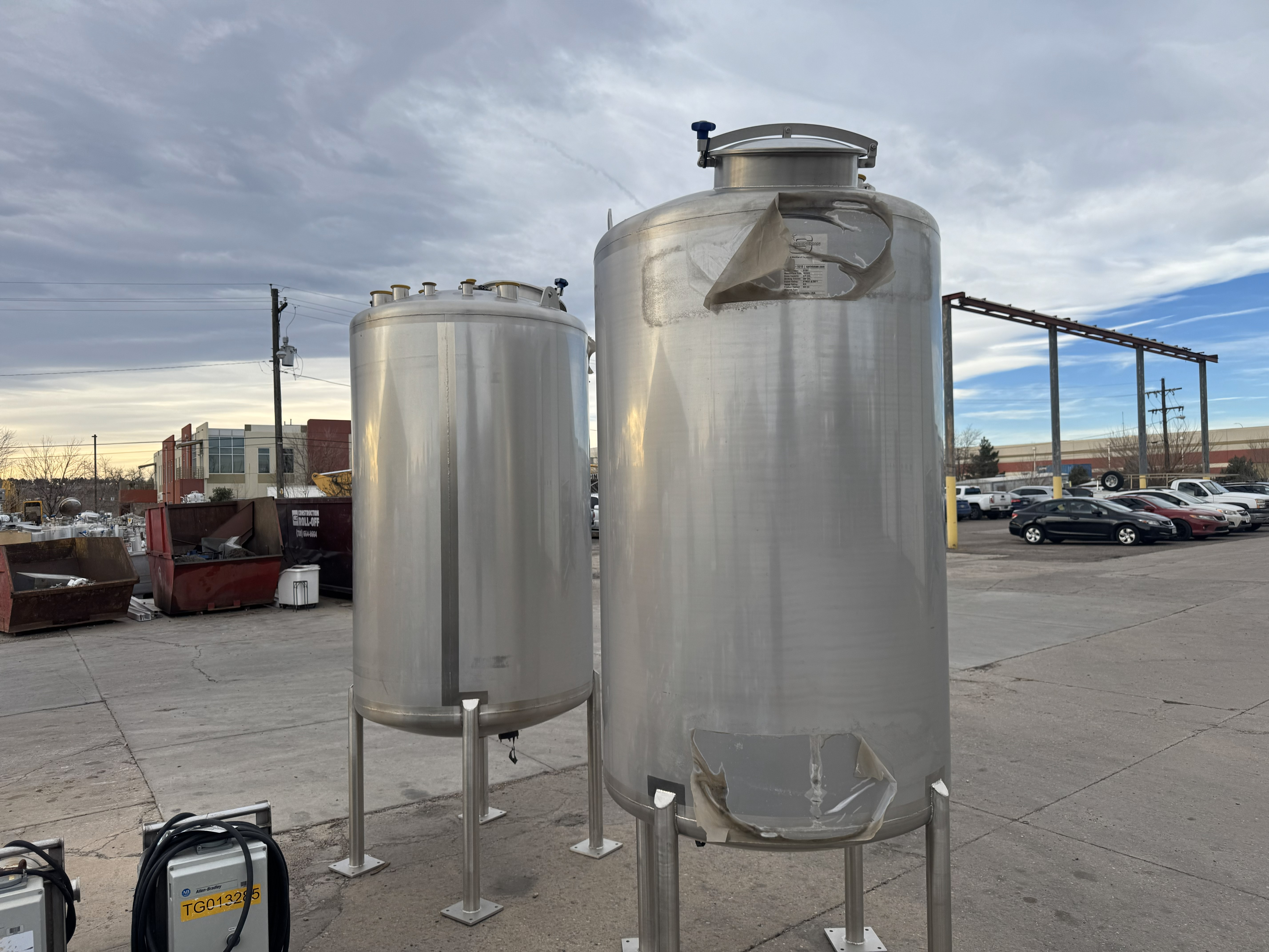 500 GALLON SINGLE SHELL TANK