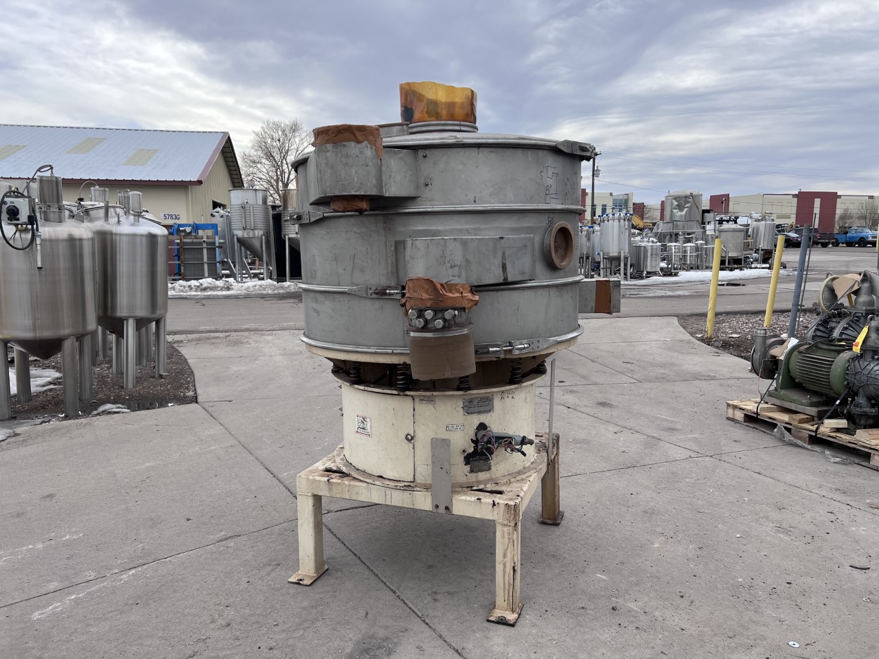 Used SWECO VIBRO-ENERGY SEPARATOR
