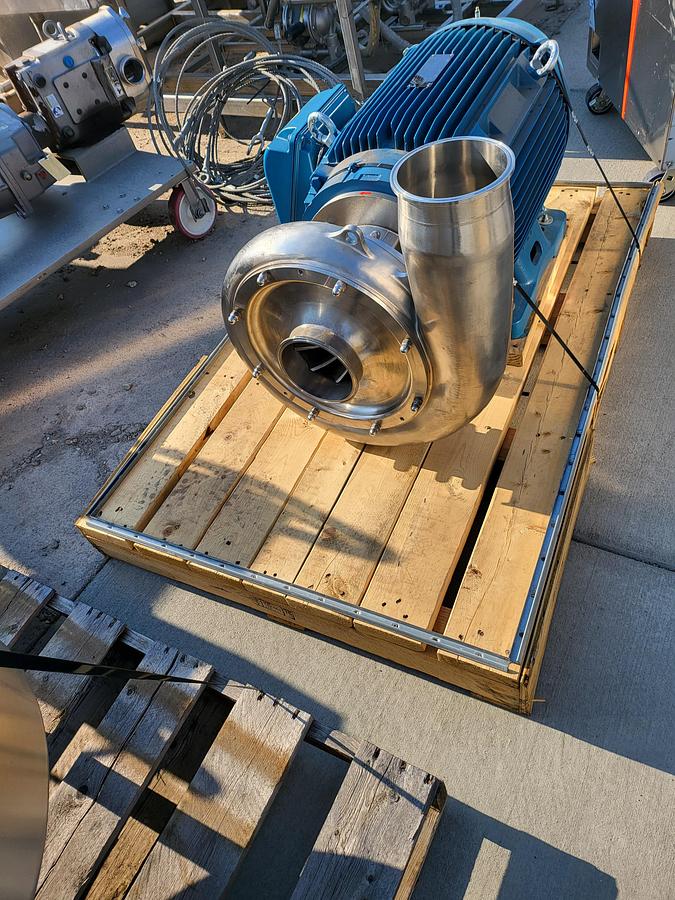 ALFA LAVAL LKH-40 WITH 5 HP STAINLESS MOTOR