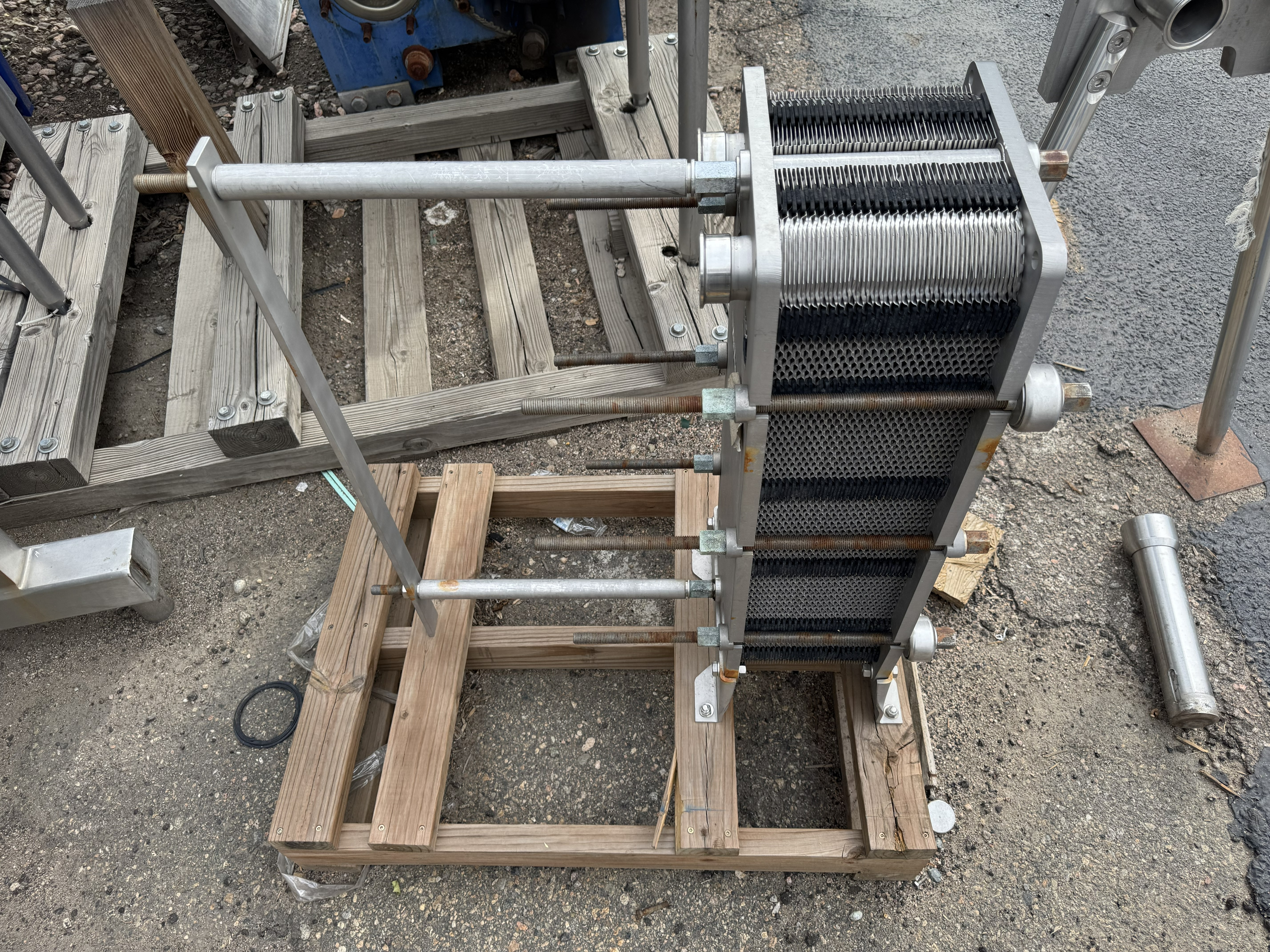 Used ALFA LAVAL PLATE HEAT EXCHANGER