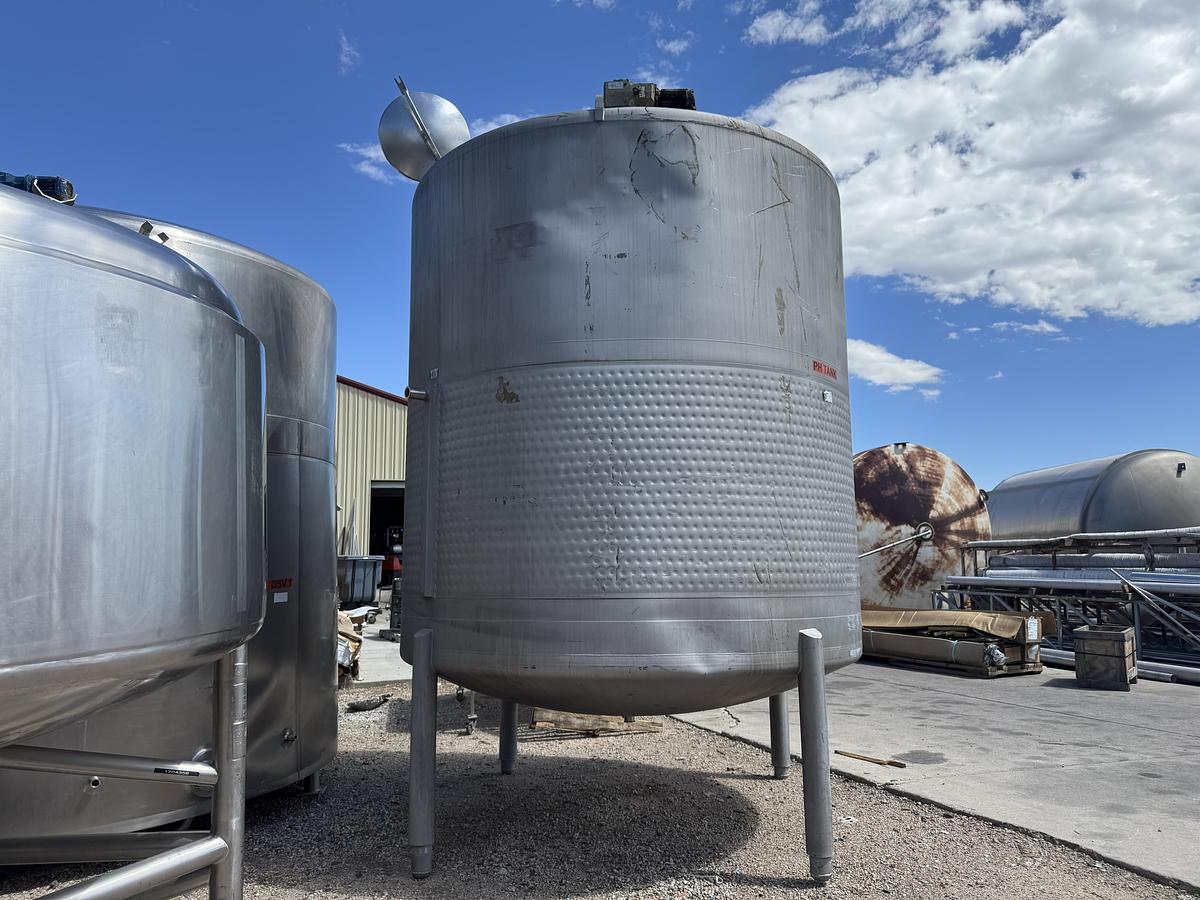 Used 3000 LITERS PROCESSOR TANK
