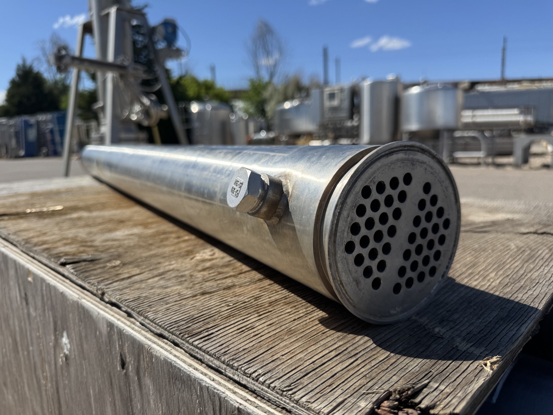 Tested TUBE AND SHELL HEAT EXCHANGER