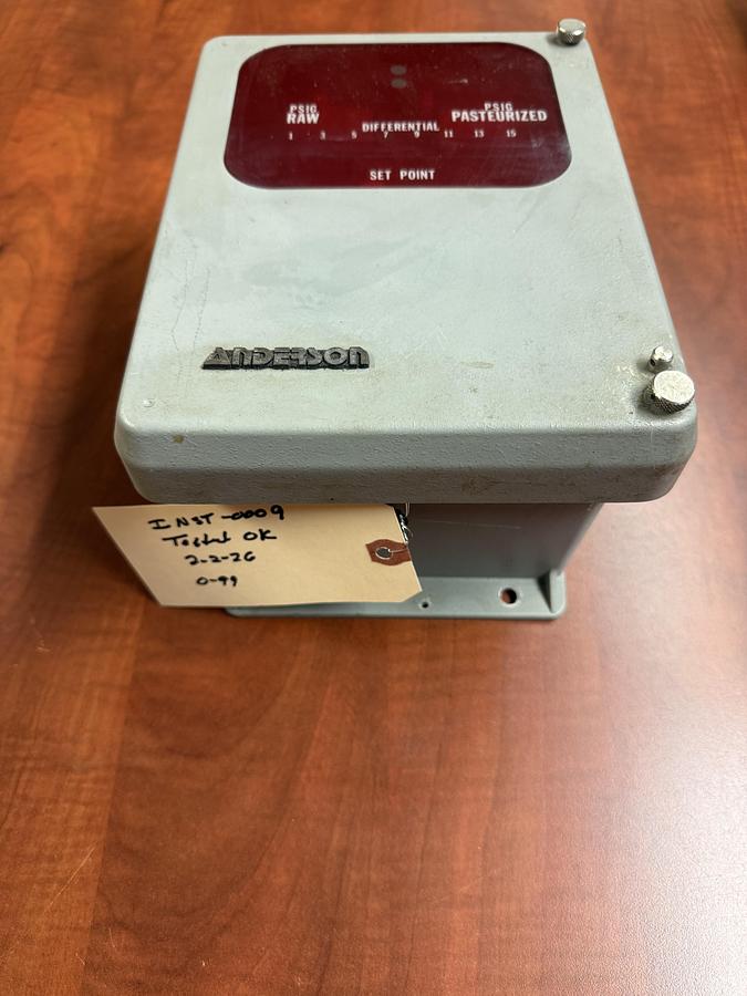 Tested ANDERSON INSTRUMENT JD122B02AD50