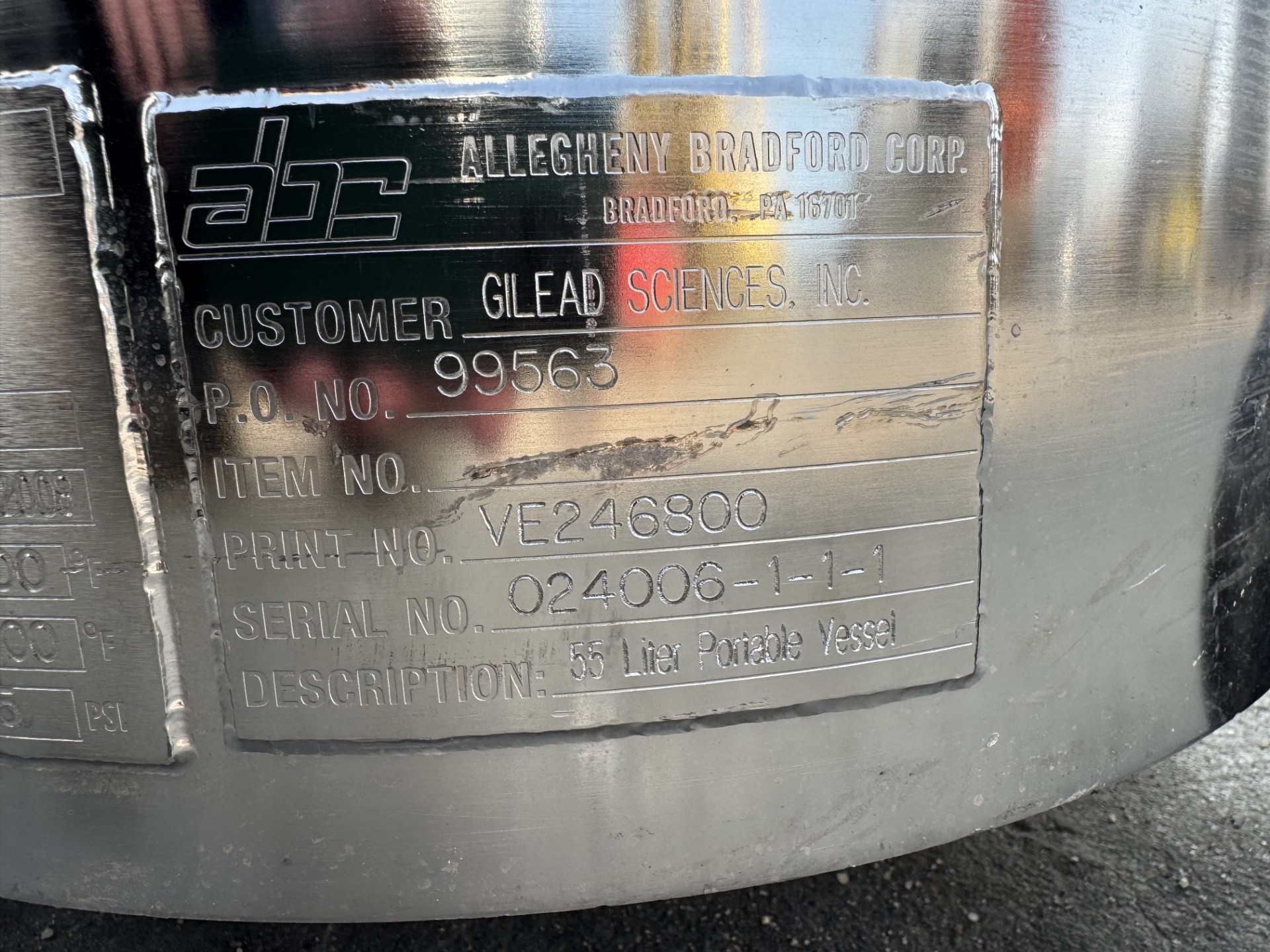 Refurbished 15 GALLON SINGLE SHELL TANK