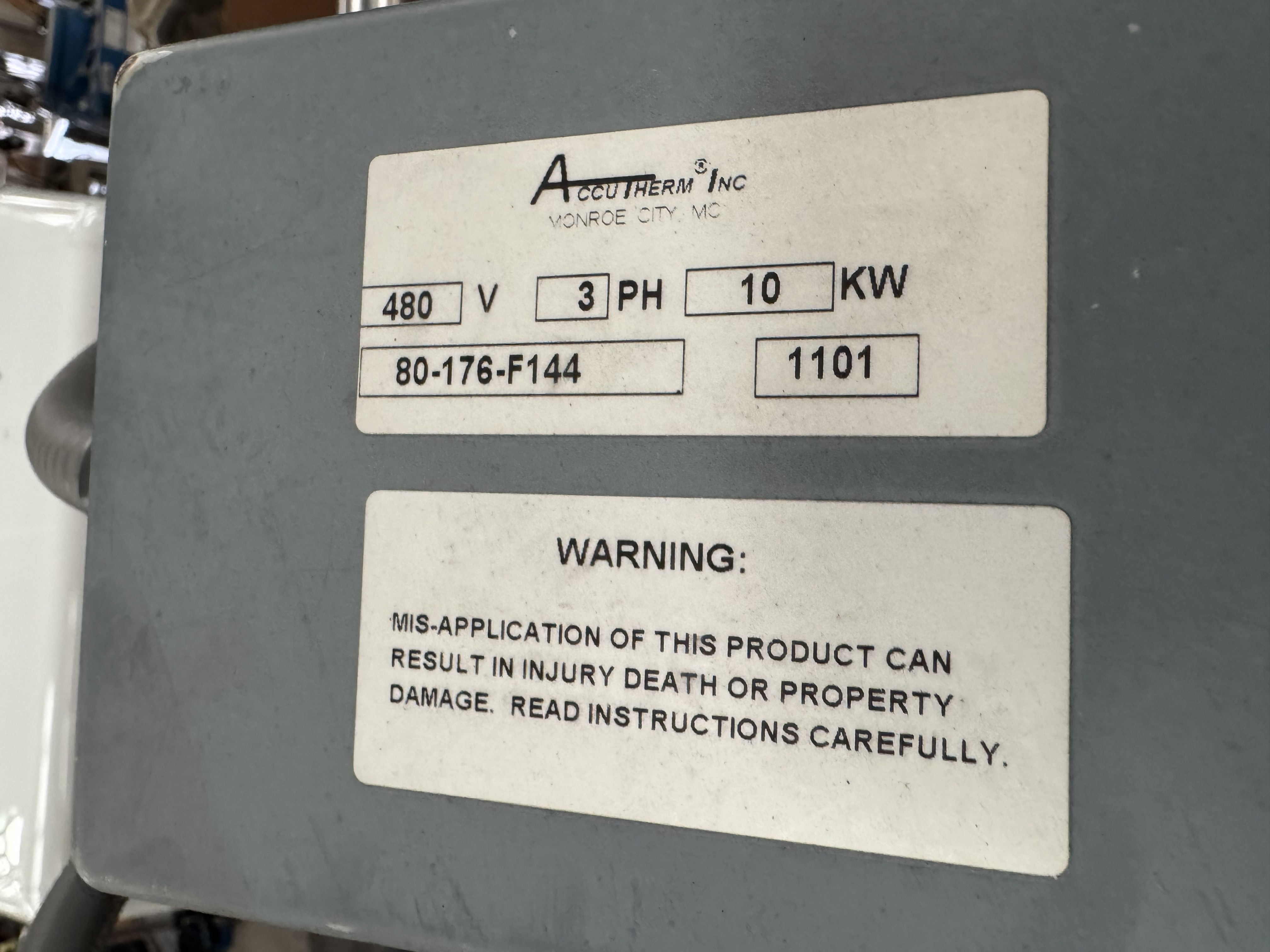 Tested CLEPCO PORTABLE TANK HEATER