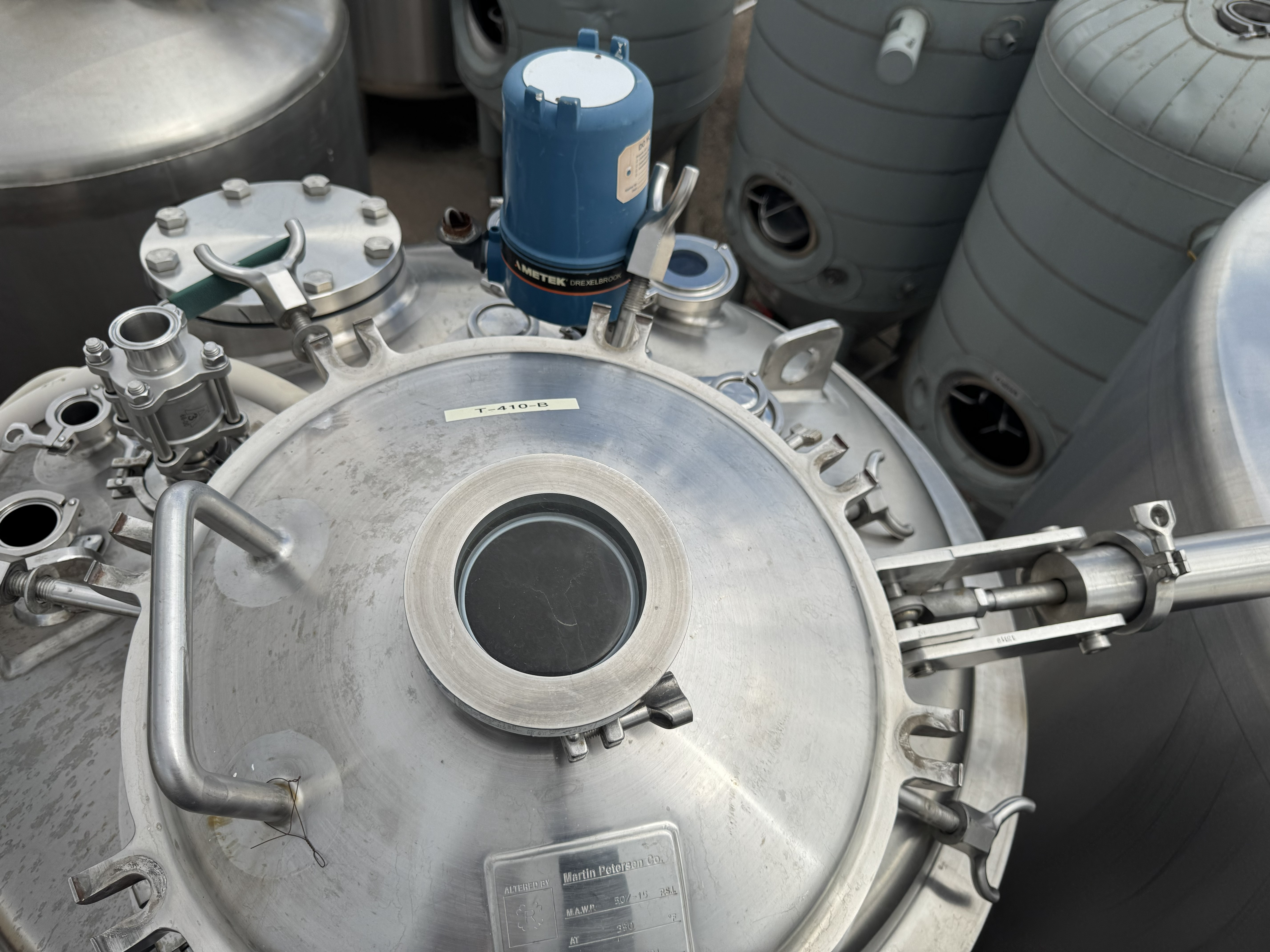Refurbished 500 GALLON PROCESSOR TANK