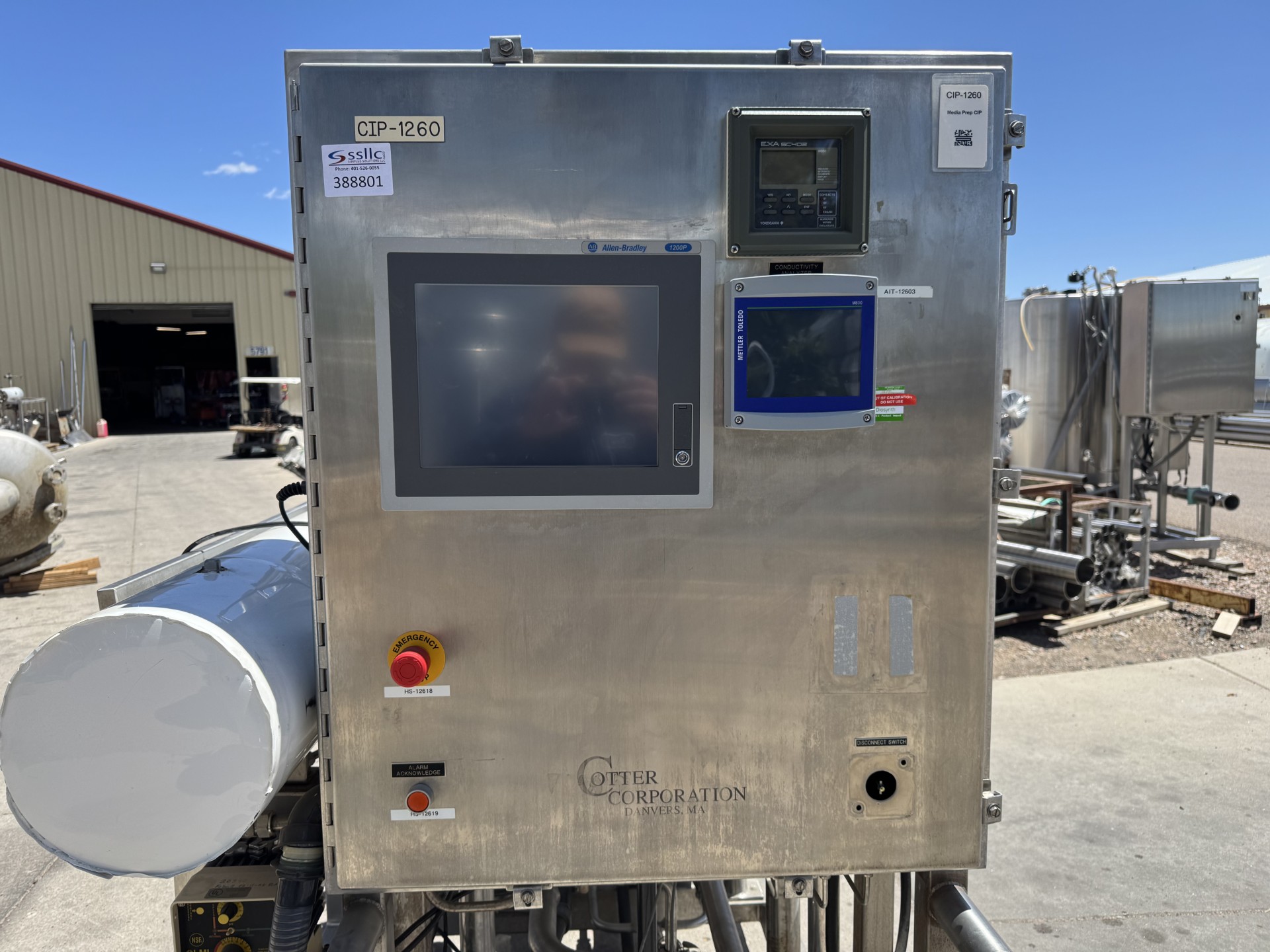 Tested SINGLE TANK CIP SYSTEM