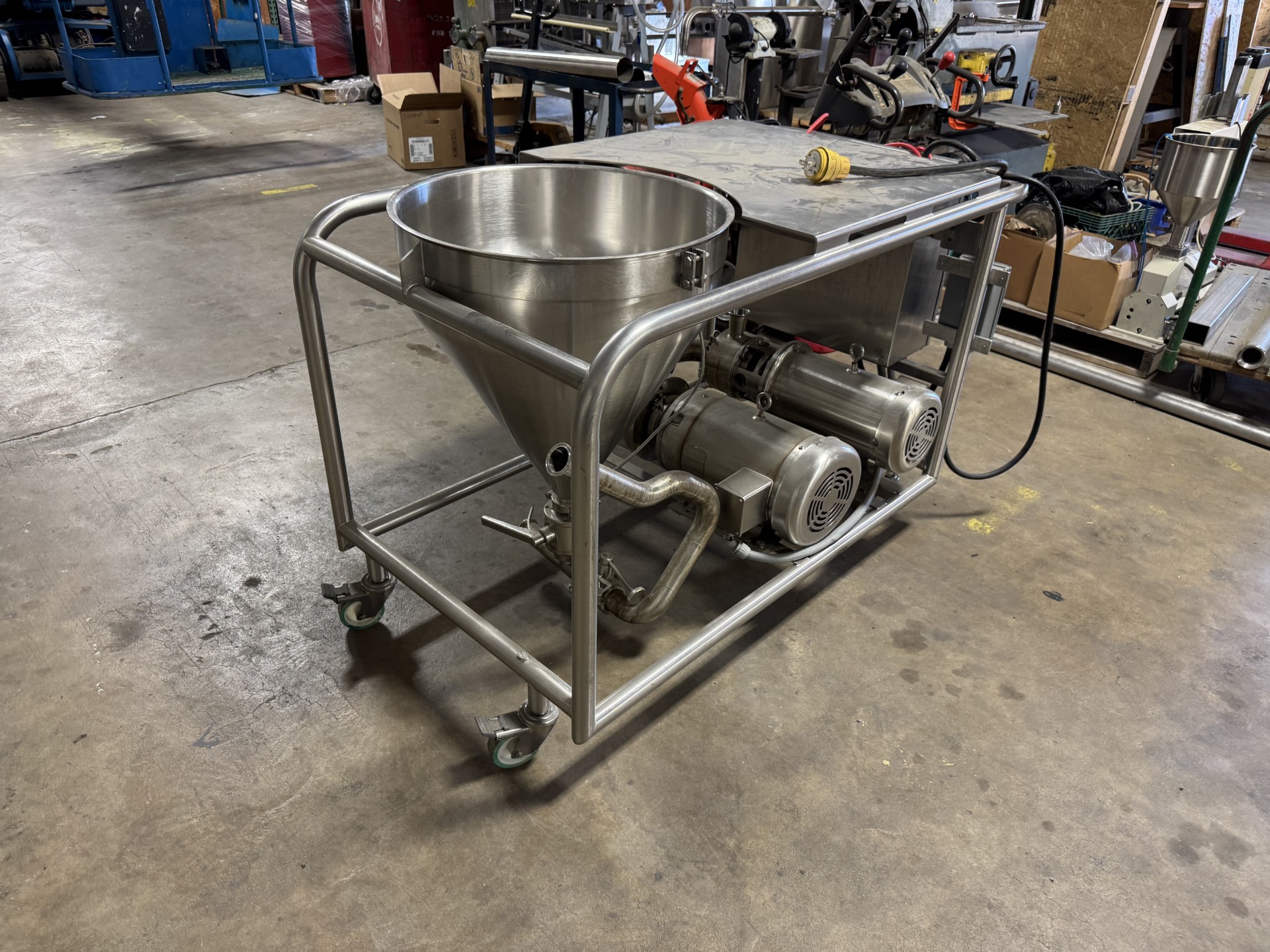 Used ADMIX POWDER INDUCTION AND DISPERTION SYSTEM