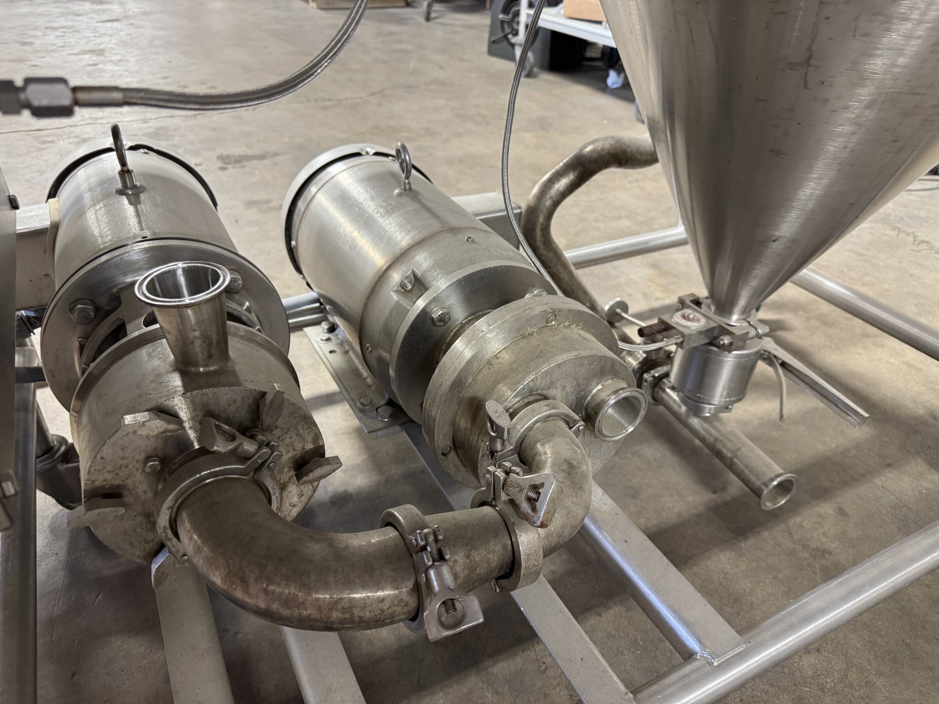 Used ADMIX POWDER INDUCTION AND DISPERTION SYSTEM
