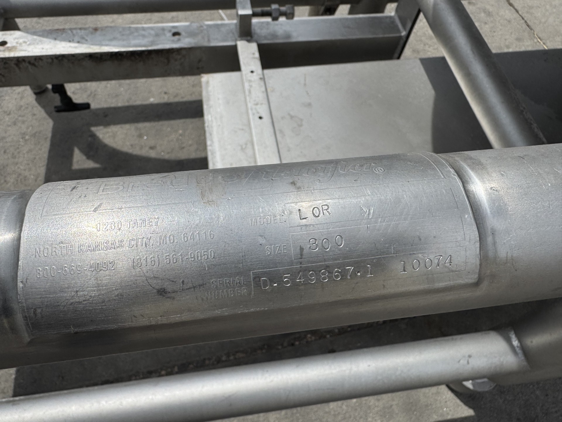 Refurbished 300 GALLON LIQUIFIER TANK