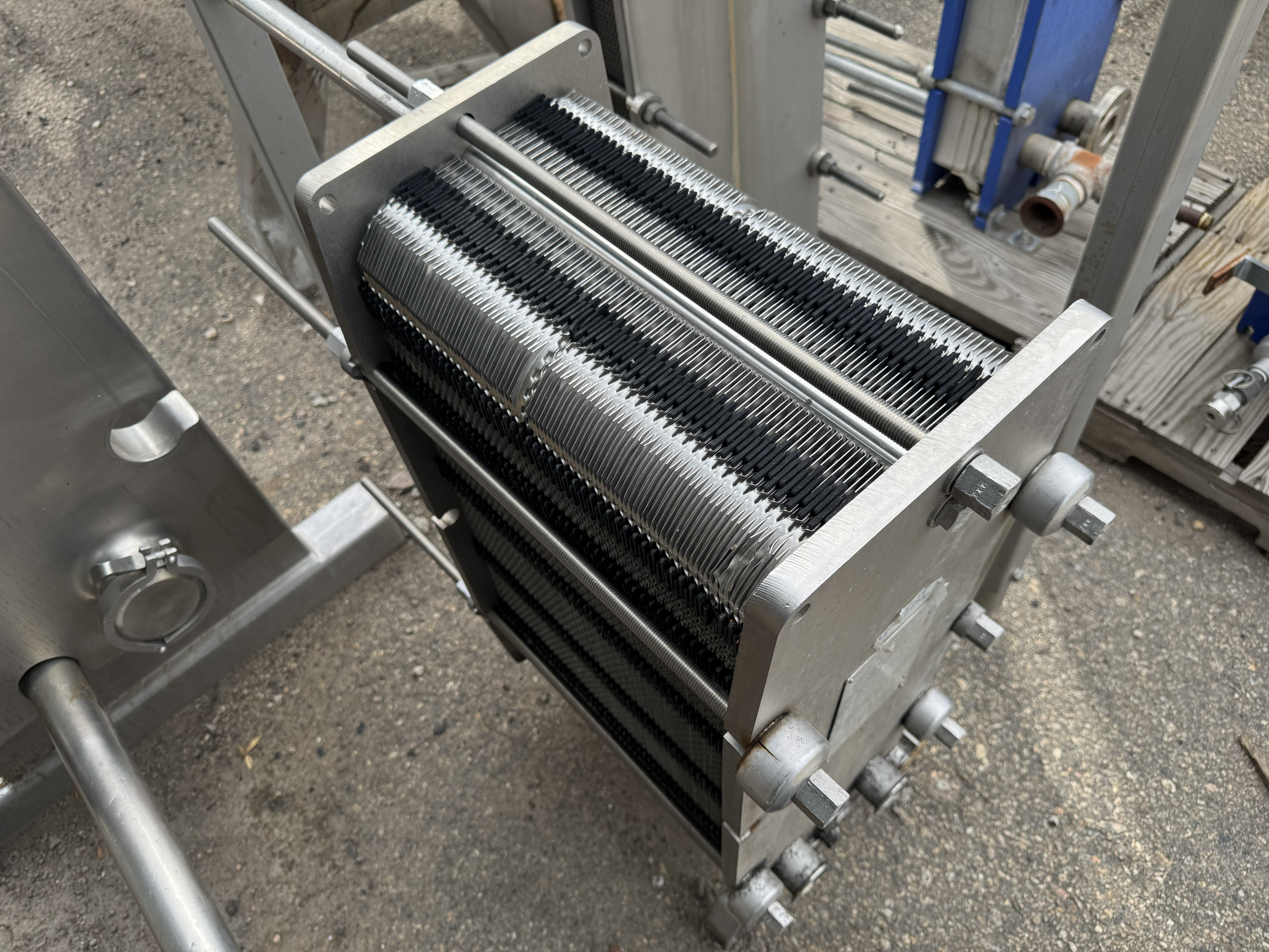 Used ALFA LAVAL PLATE HEAT EXCHANGER