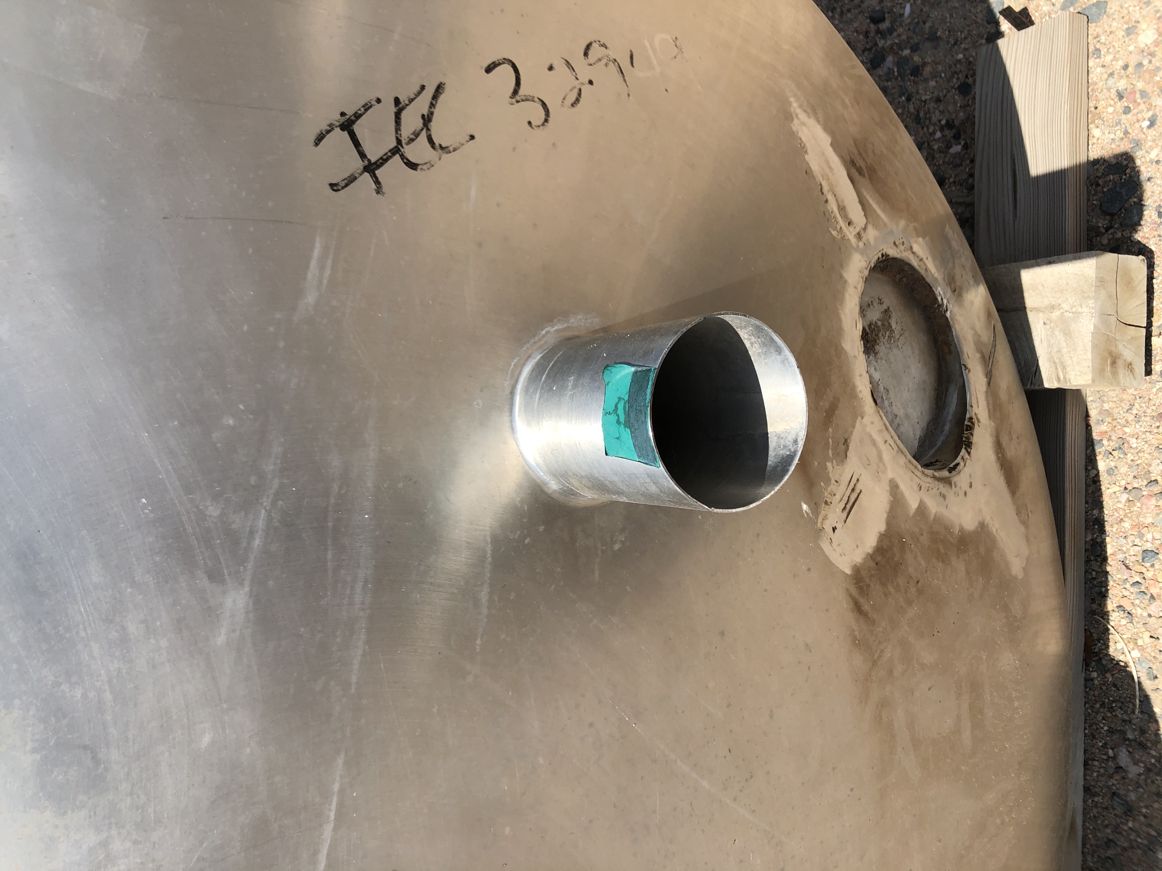 Used 2000 GALLON SINGLE SHELL TANK