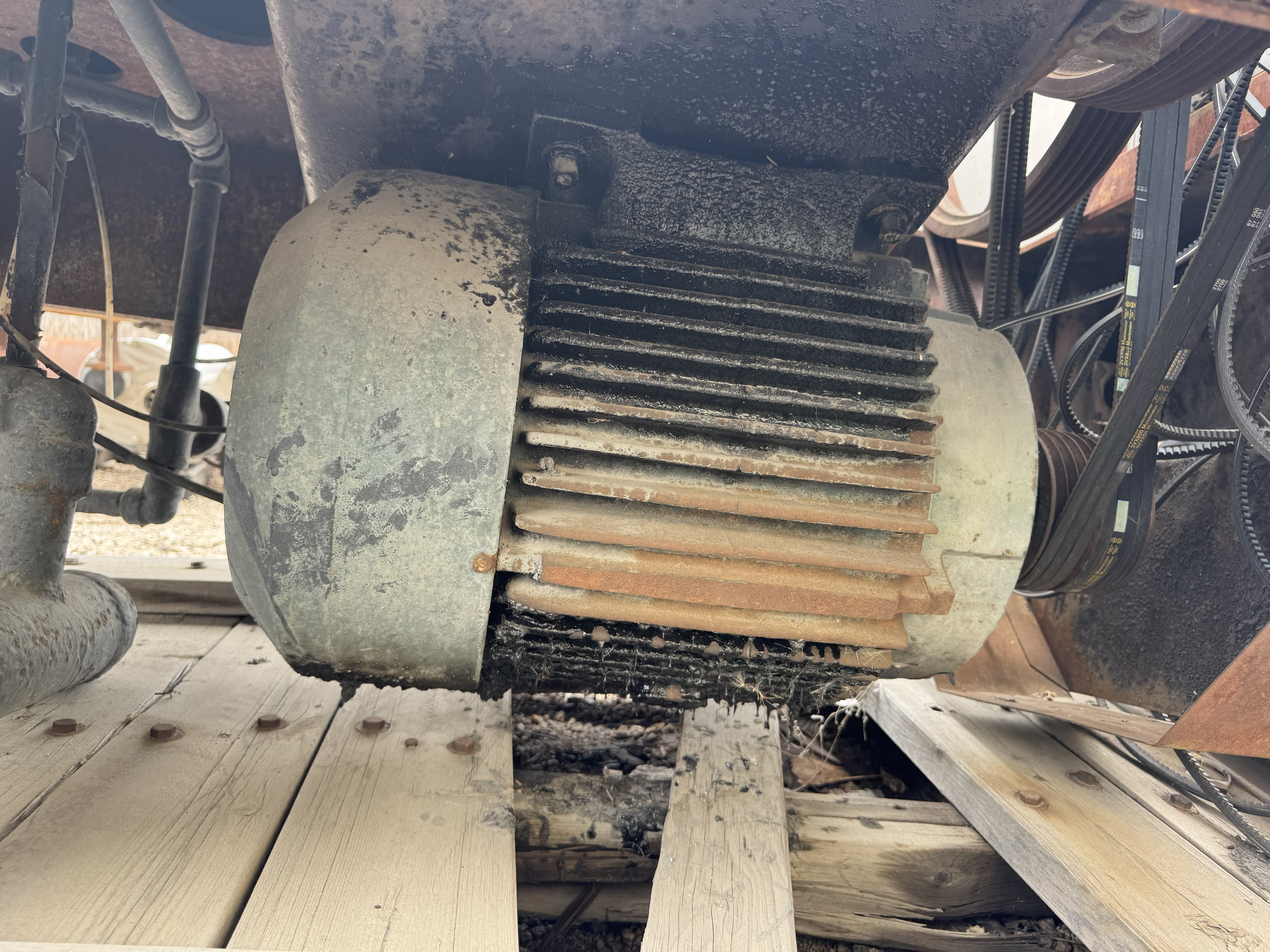 Used 11 SQ. FT. CREPACO SCRAPED -SURFACE HEAT EXCHANGER