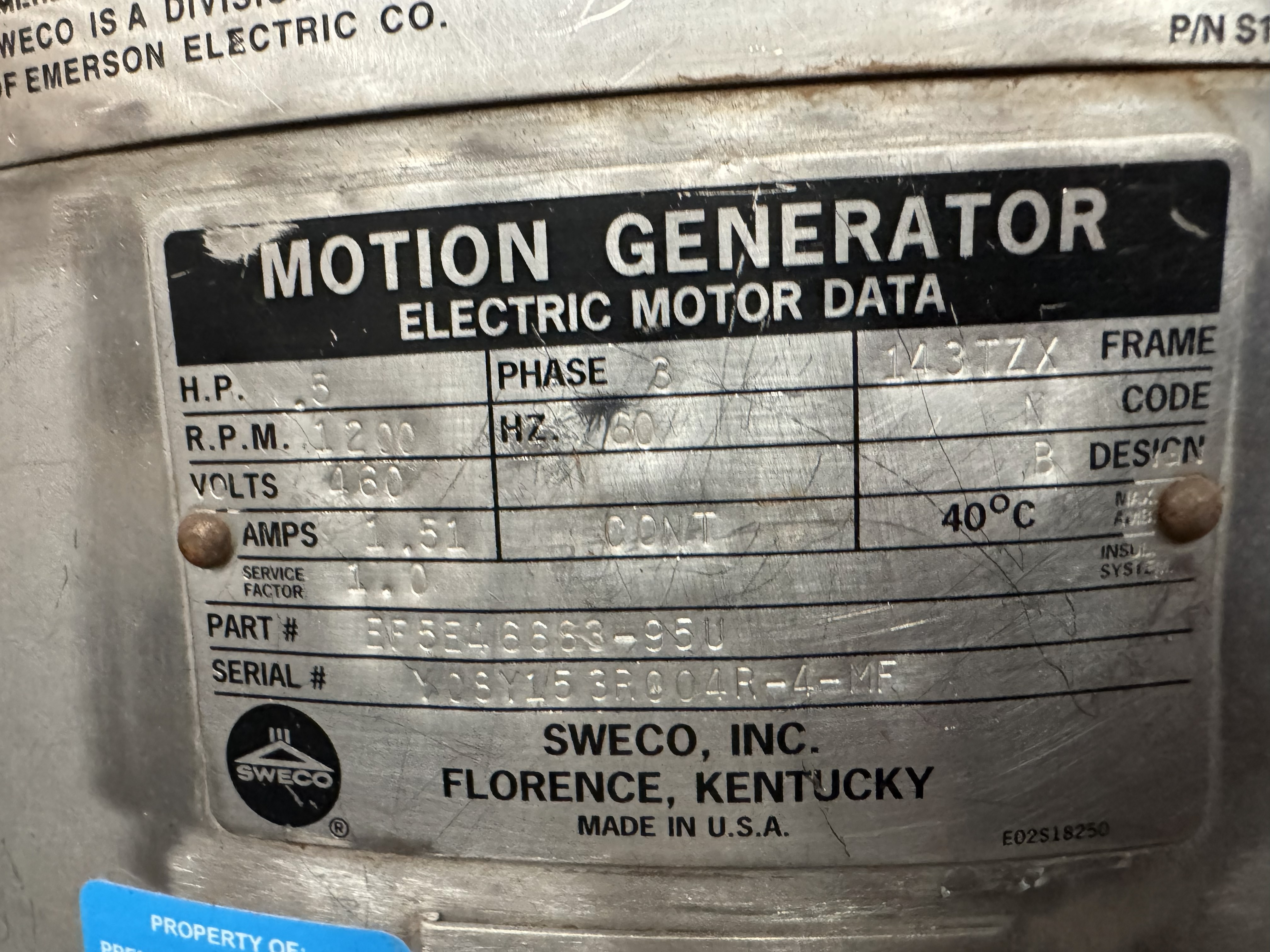 Tested SWECO VIBRO-ENERGY SEPARATOR