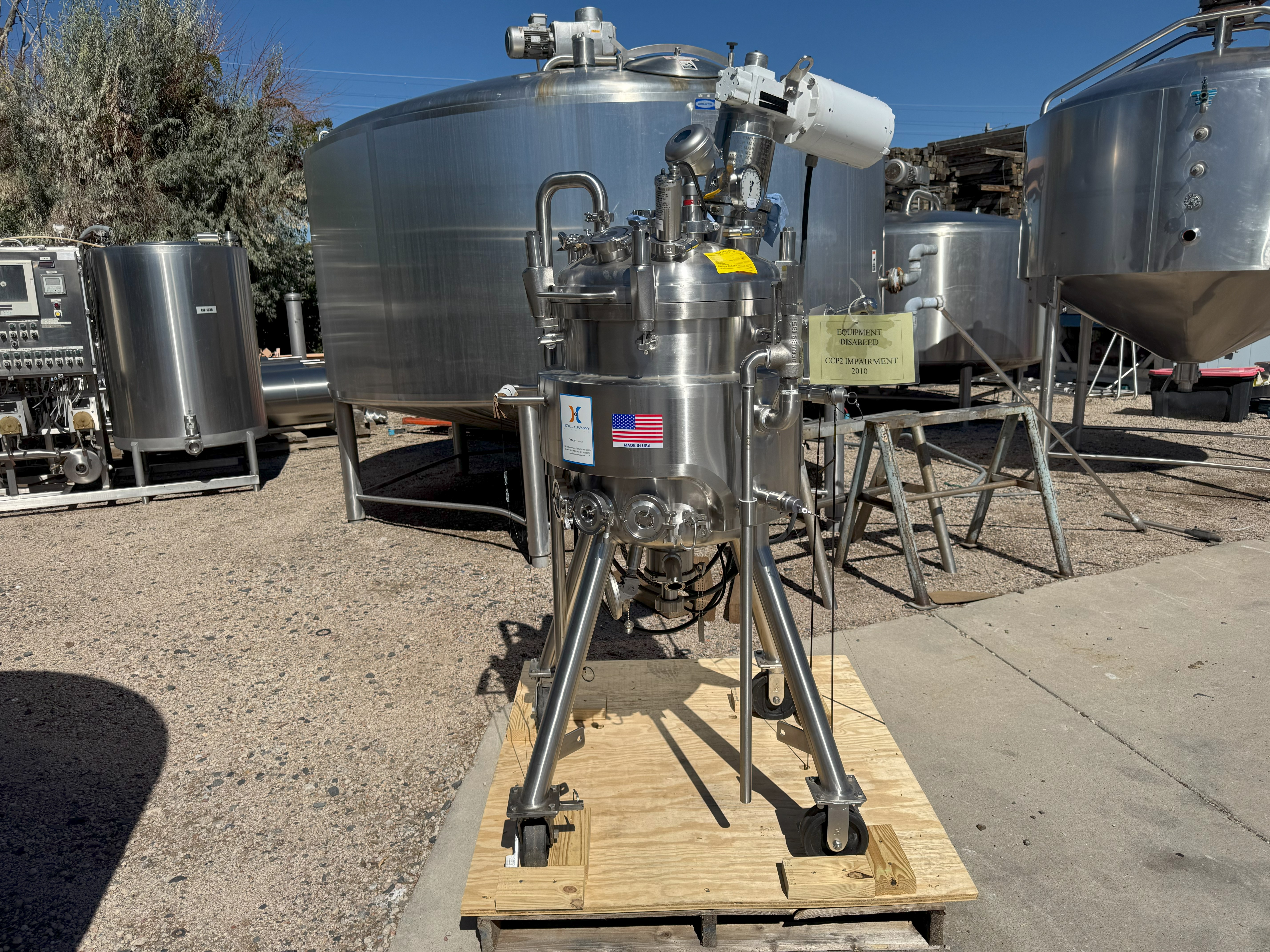 Tested 25 GALLON REACTOR TANK