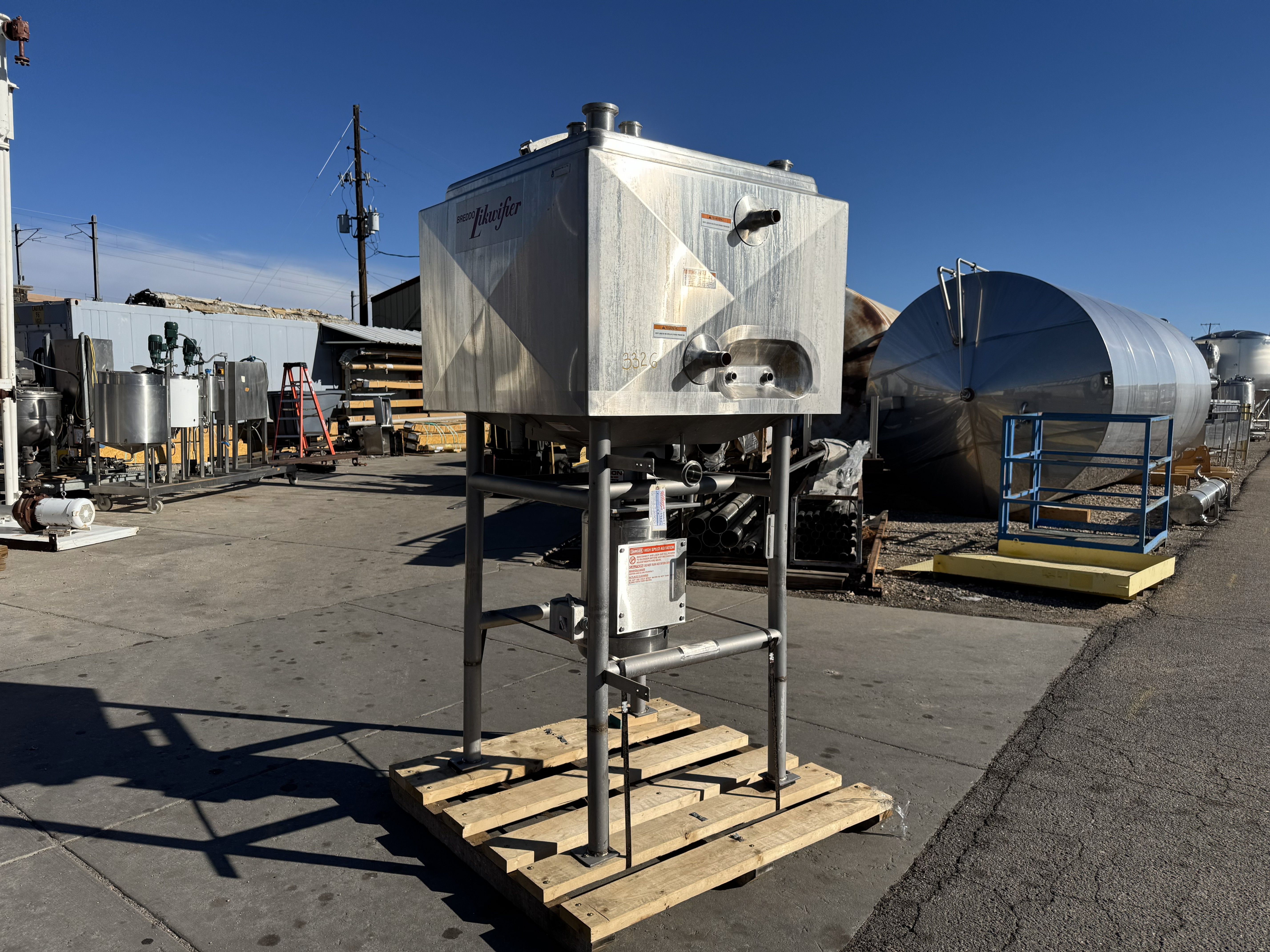 Refurbished 100 GALLON LIQUIFIER TANK