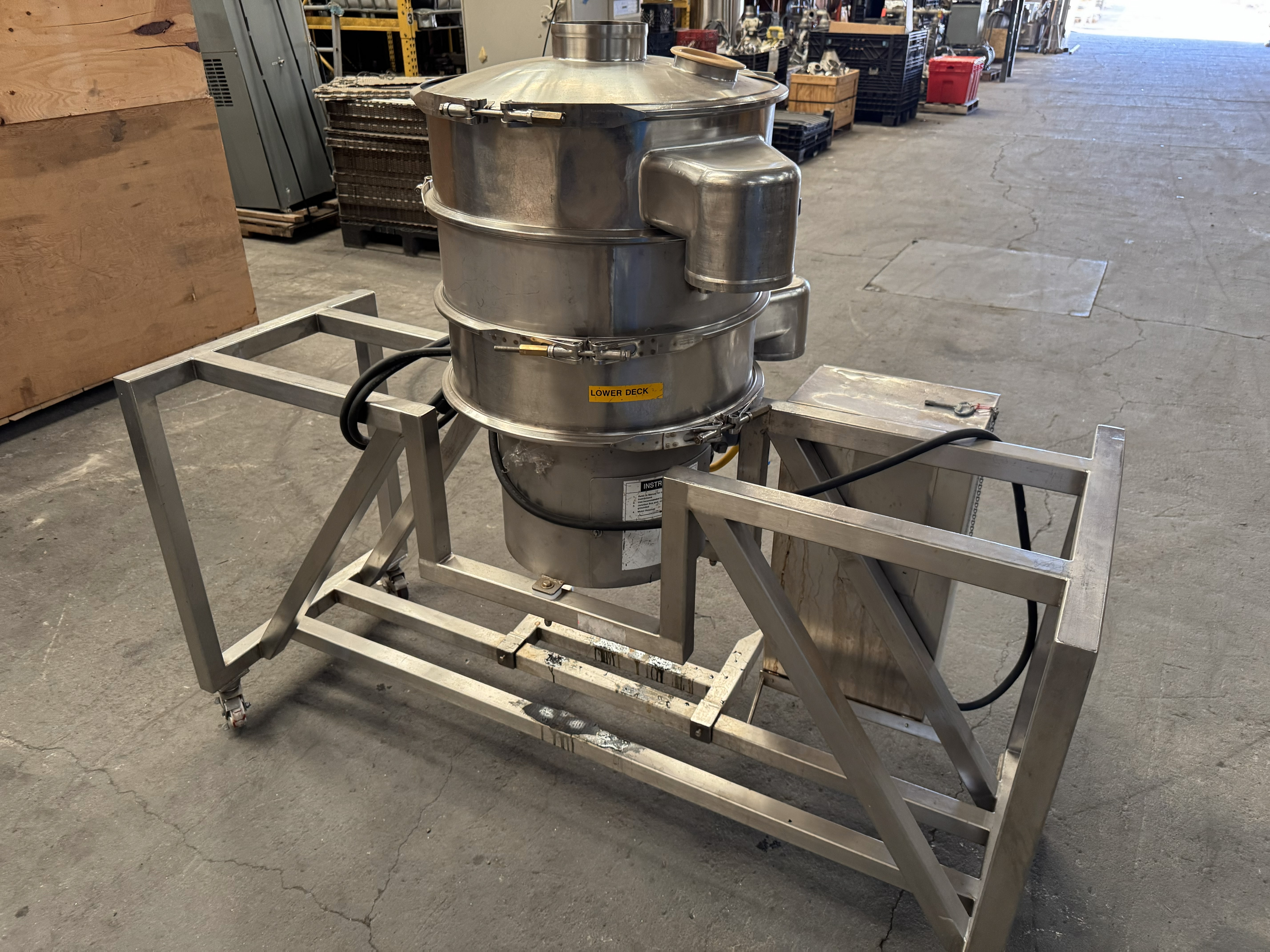 Tested SWECO VIBRO-ENERGY SEPARATOR