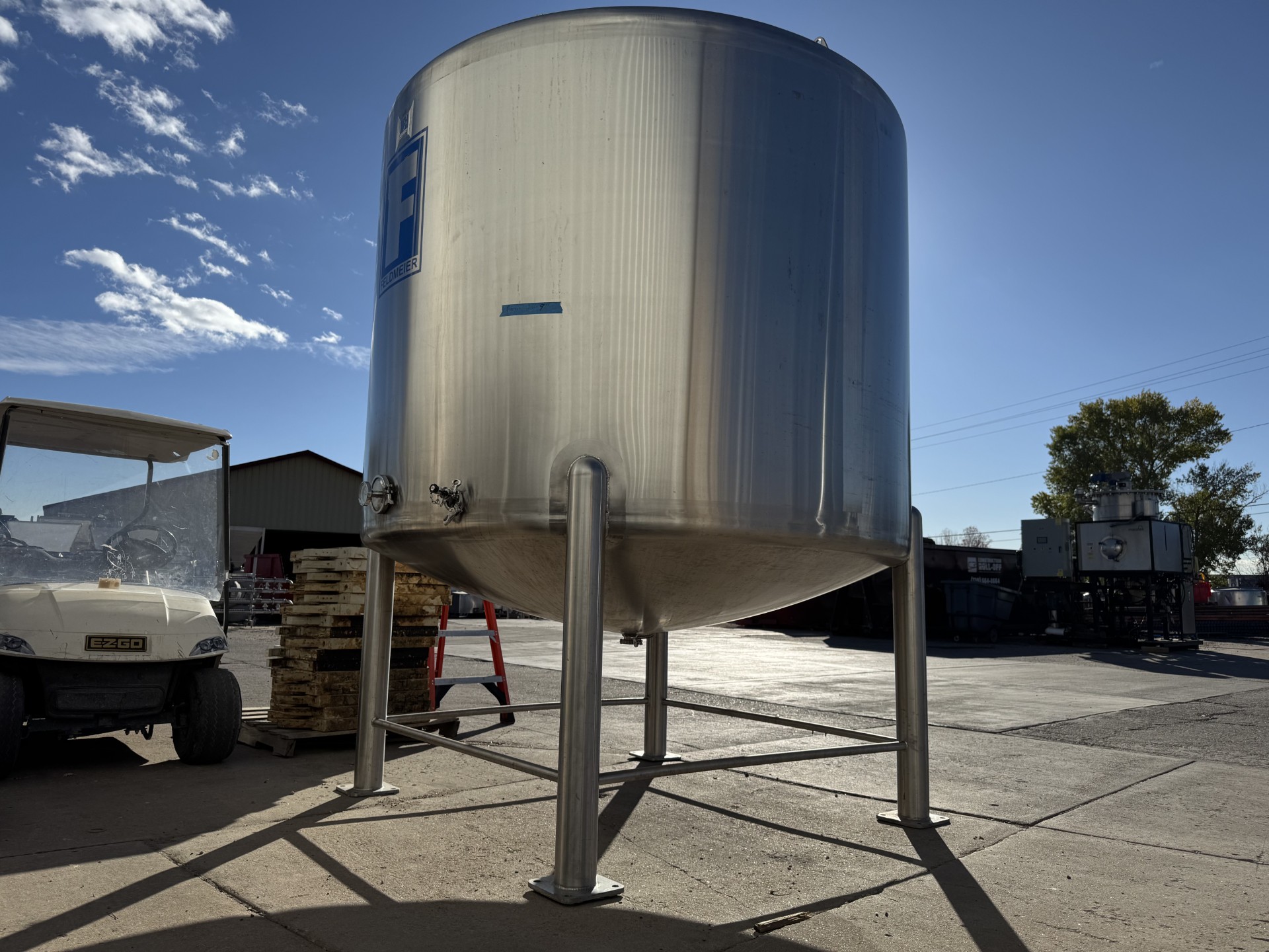 Refurbished 1,700 GAL. SINGLE SHELL TANK